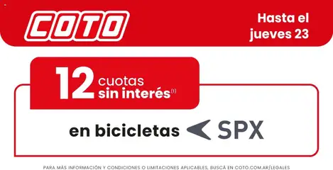 Vista previa del folleto de la tienda Coto válido desde el 21/07/2026 