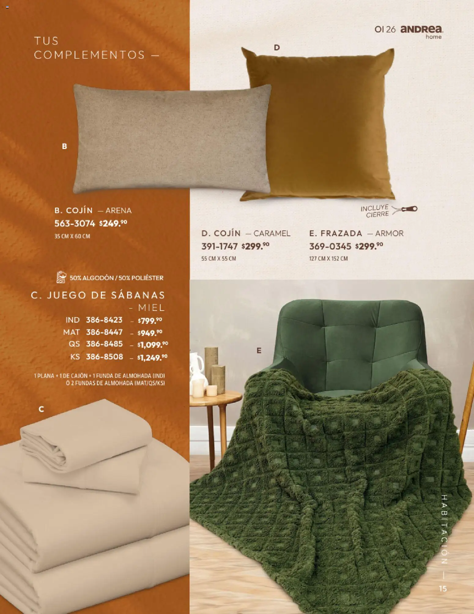 Vista previa las ofertas de la tienda Andrea - Andrea catálogo Home desde el 01/09/2026 
