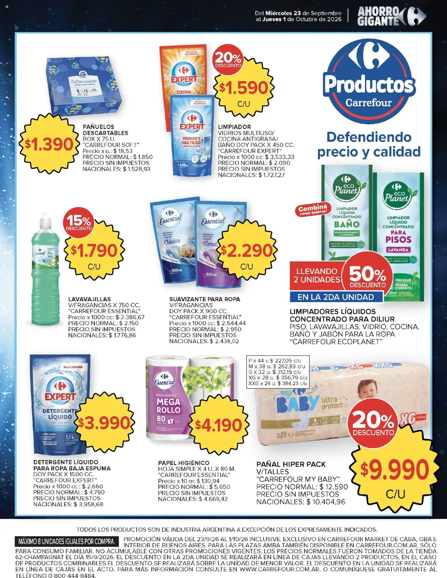 Vista previa del folleto de la tienda Carrefour válido desde el 23/09/2026 