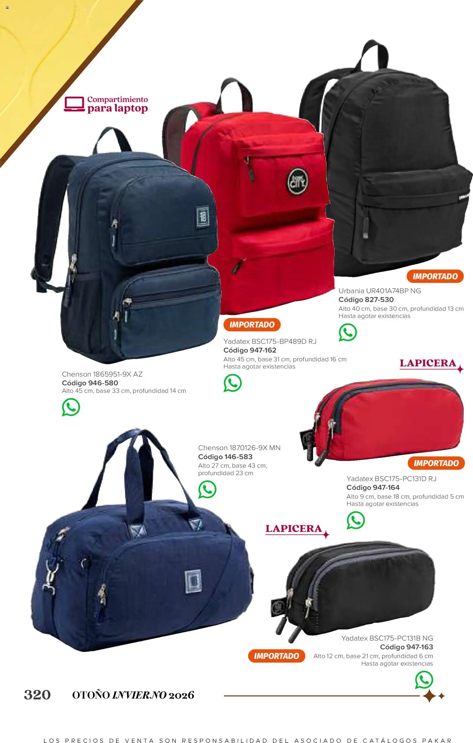 Vista previa las ofertas de la tienda SC Pakar - SC Pakar catálogo Casual desde el 31/07/2026 