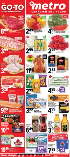 Preview of leaflet Metro weekly flyer / circulaire from shop Metro is valid from Jul 30, 2026