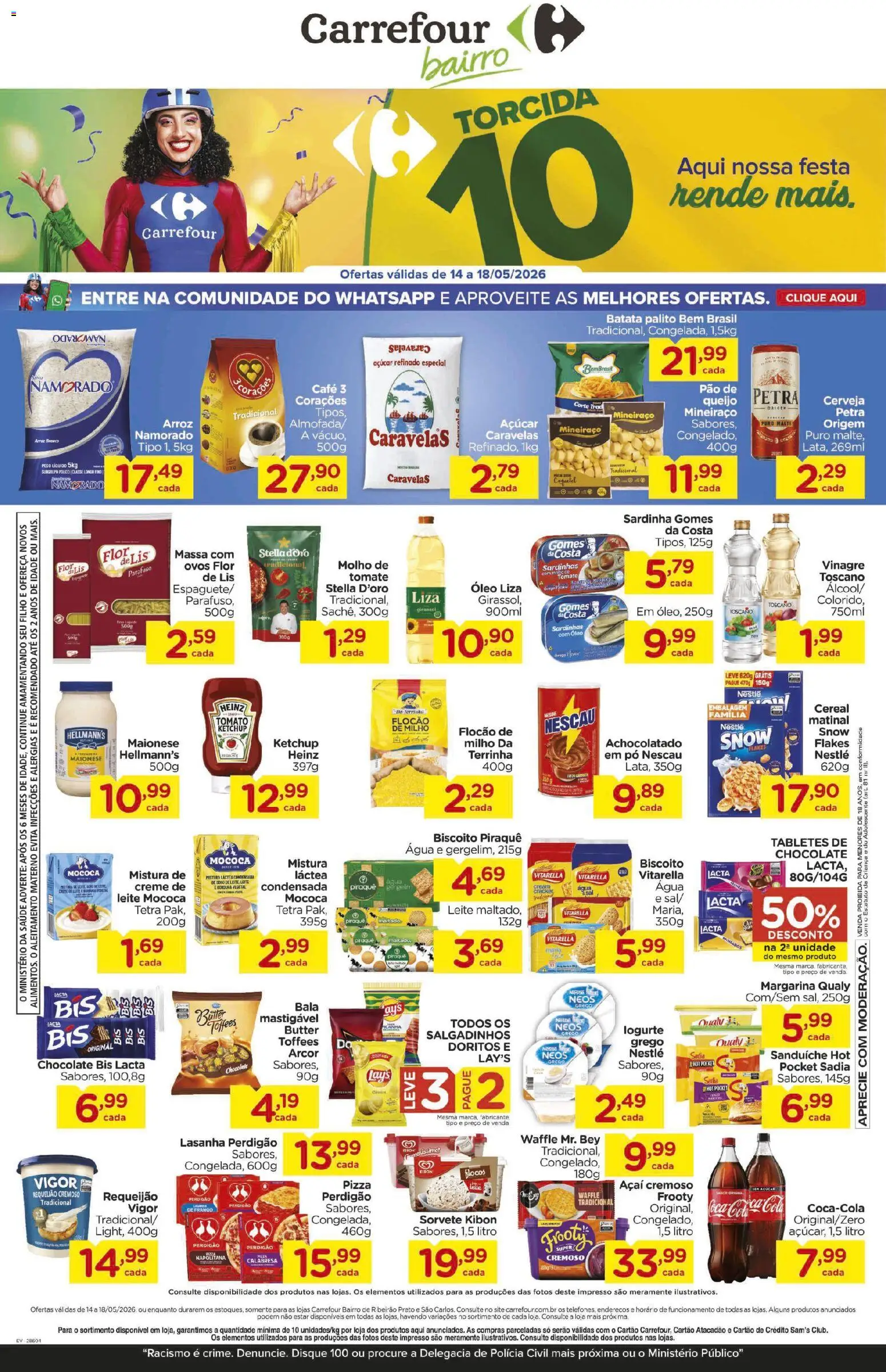 Pré-Visualização do folheto "Carrefour Bairro - Ofertas da semana" da loja Carrefour Bairro válido a partir de 14/05/2026