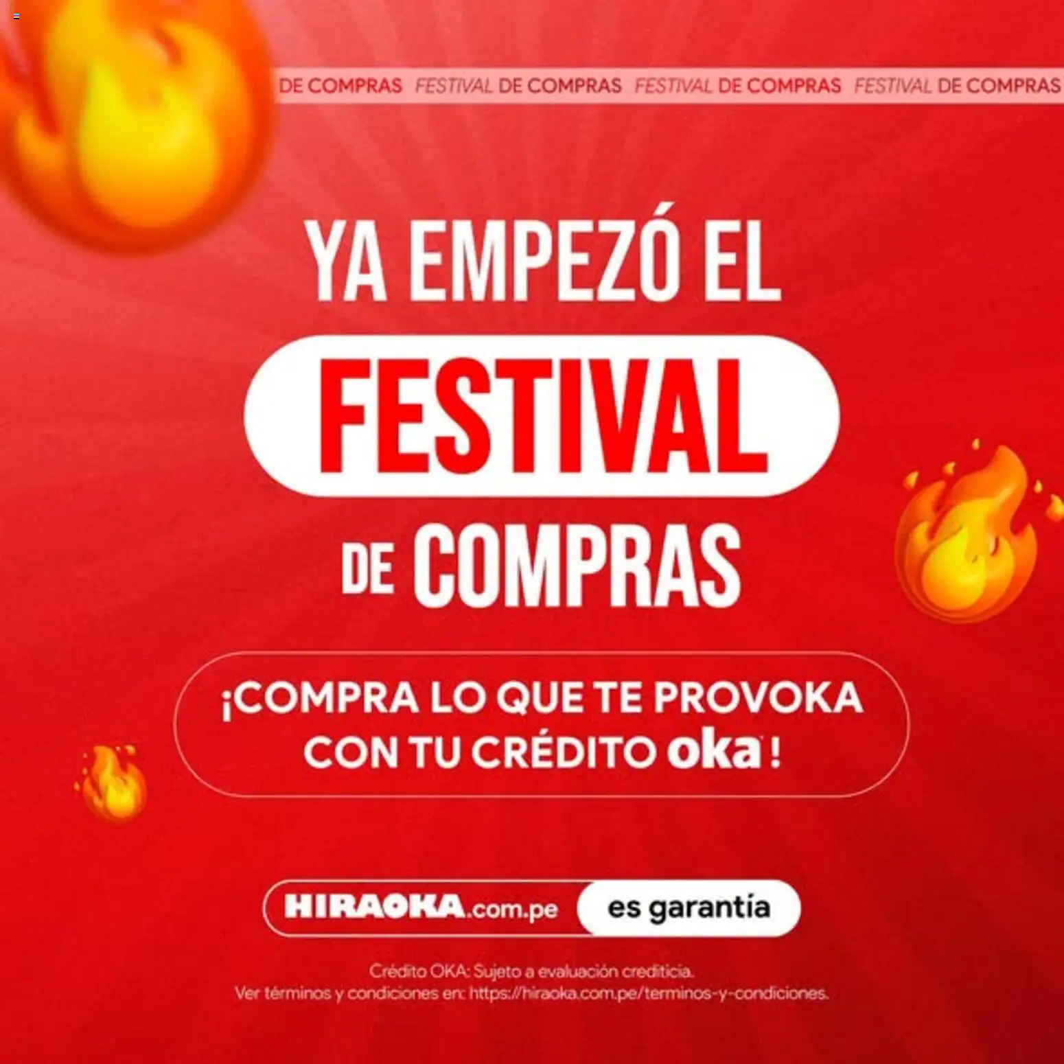 Vista previa de Catálogo Hiraoka - Festival De Compras de la tienda Hiraoka válido desde 23/09/2026