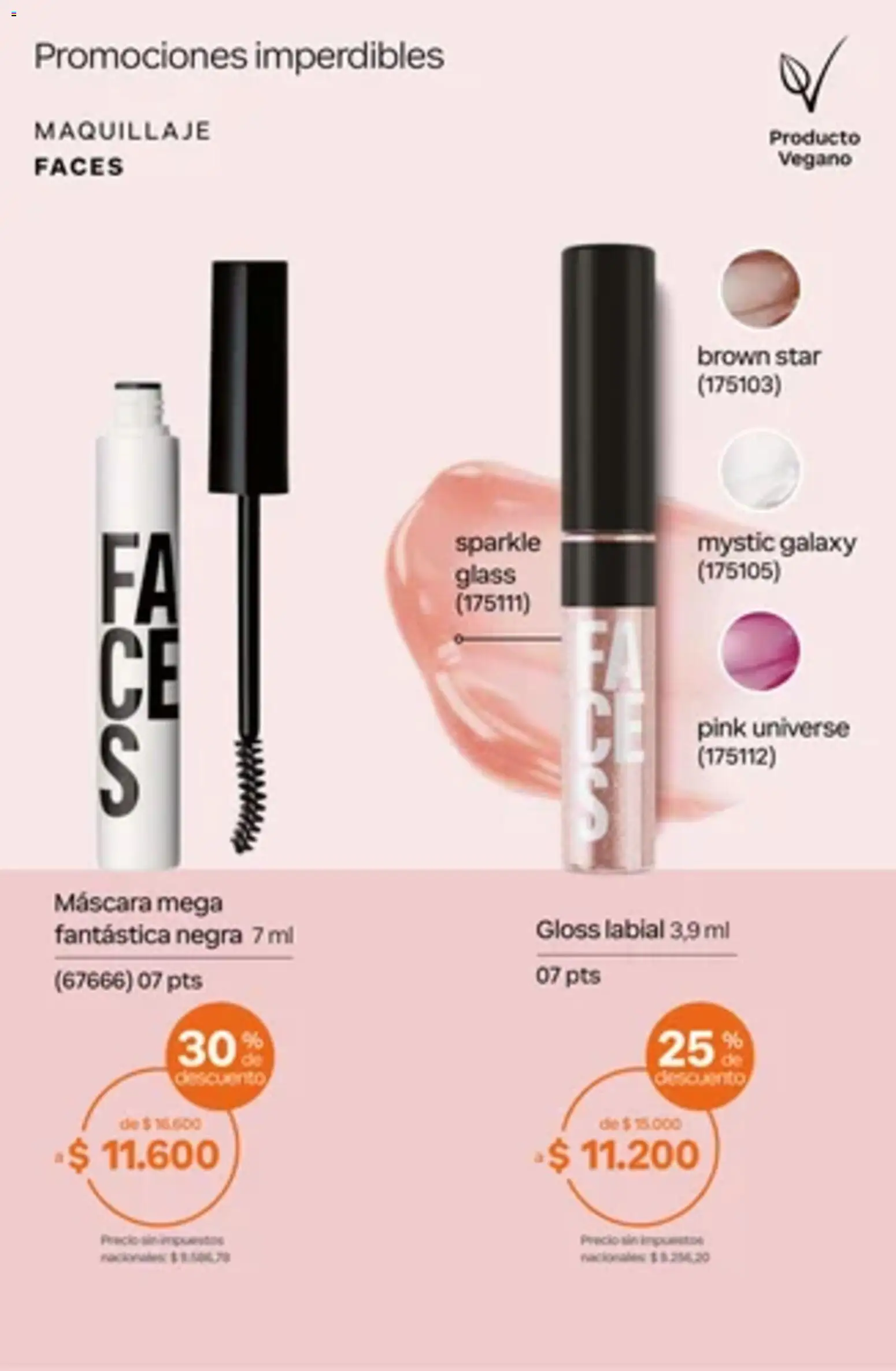 Vista previa del folleto de la tienda Natura válido desde el 01/10/2026 - Maquillaje, Máscara