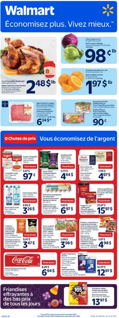 Preview of leaflet Walmart circulaire from shop Walmart is valid from Oct 29, 2026