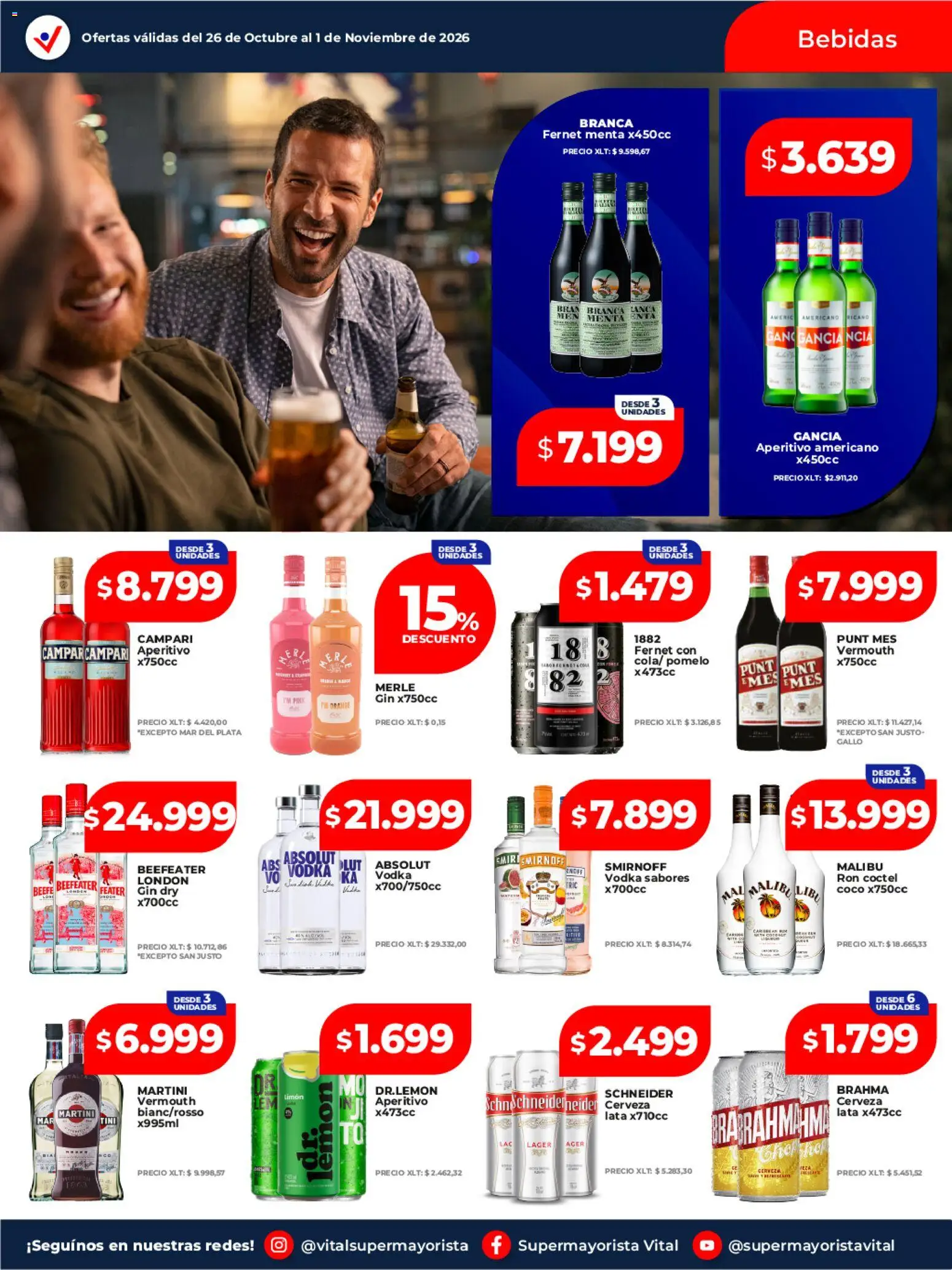 Vista previa del folleto de la tienda Vital válido desde el 26/10/2026 