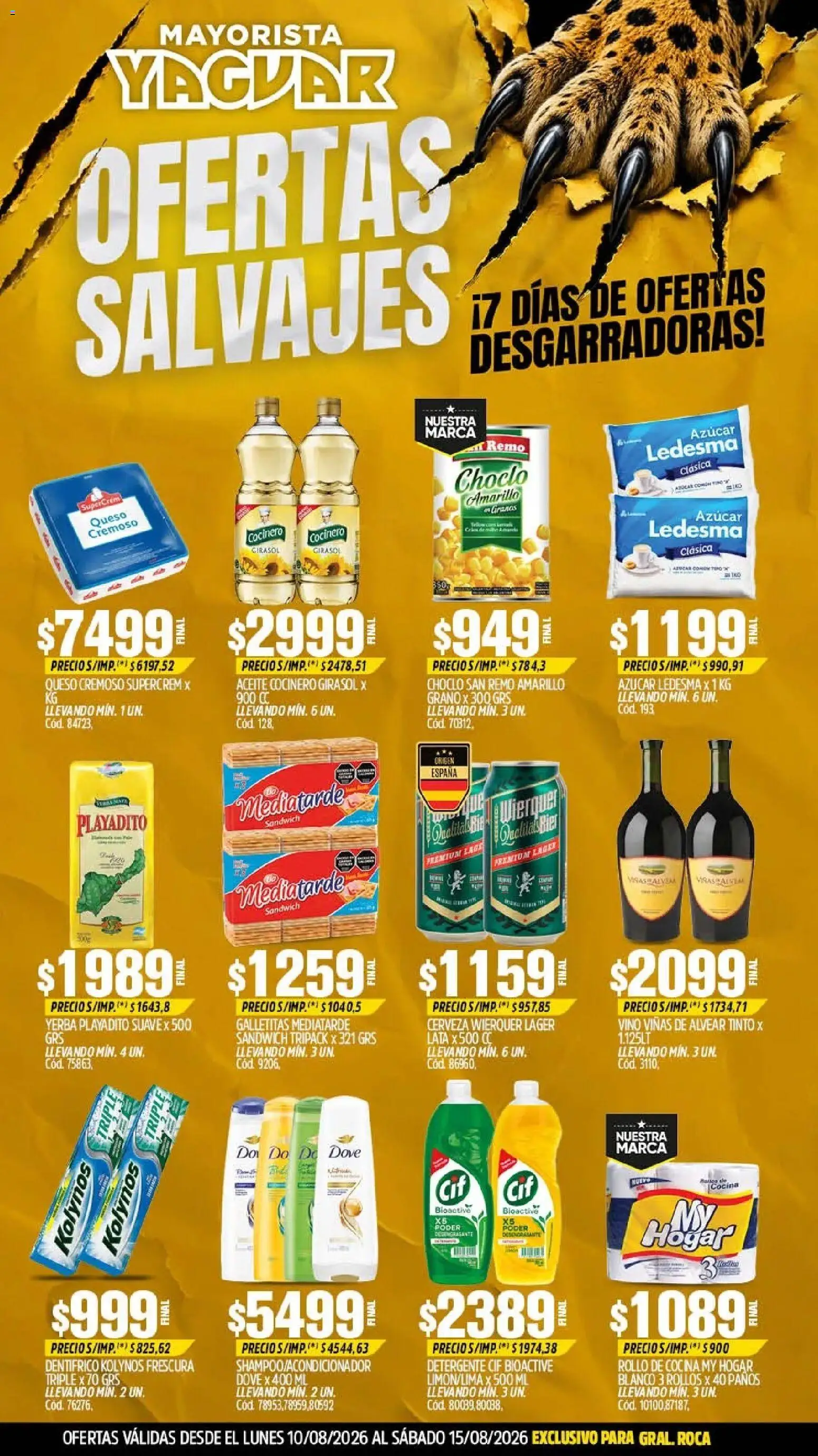 Vista previa del folleto de la tienda Yaguar válido desde el 10/08/2026 
