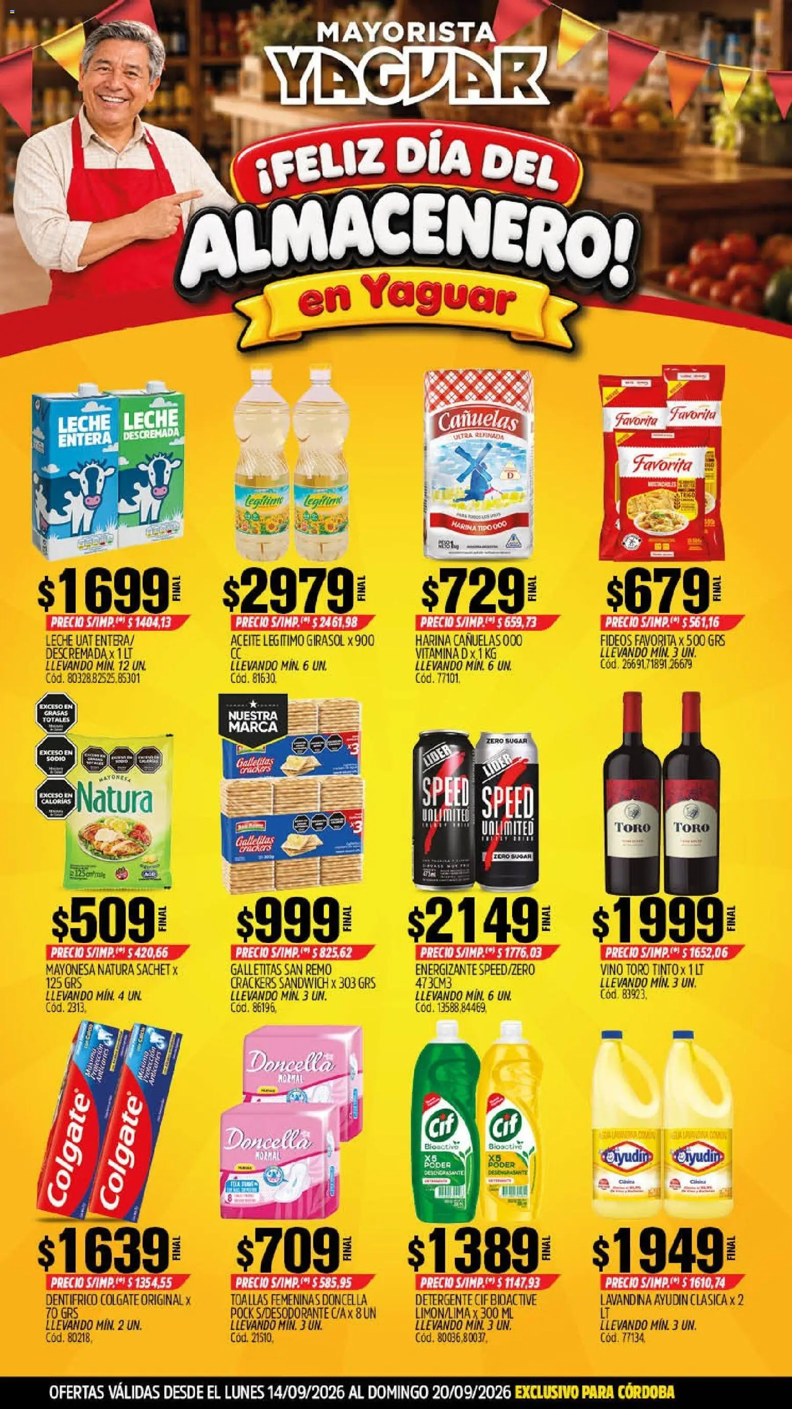 Vista previa del folleto de la tienda Yaguar válido desde el 14/09/2026 