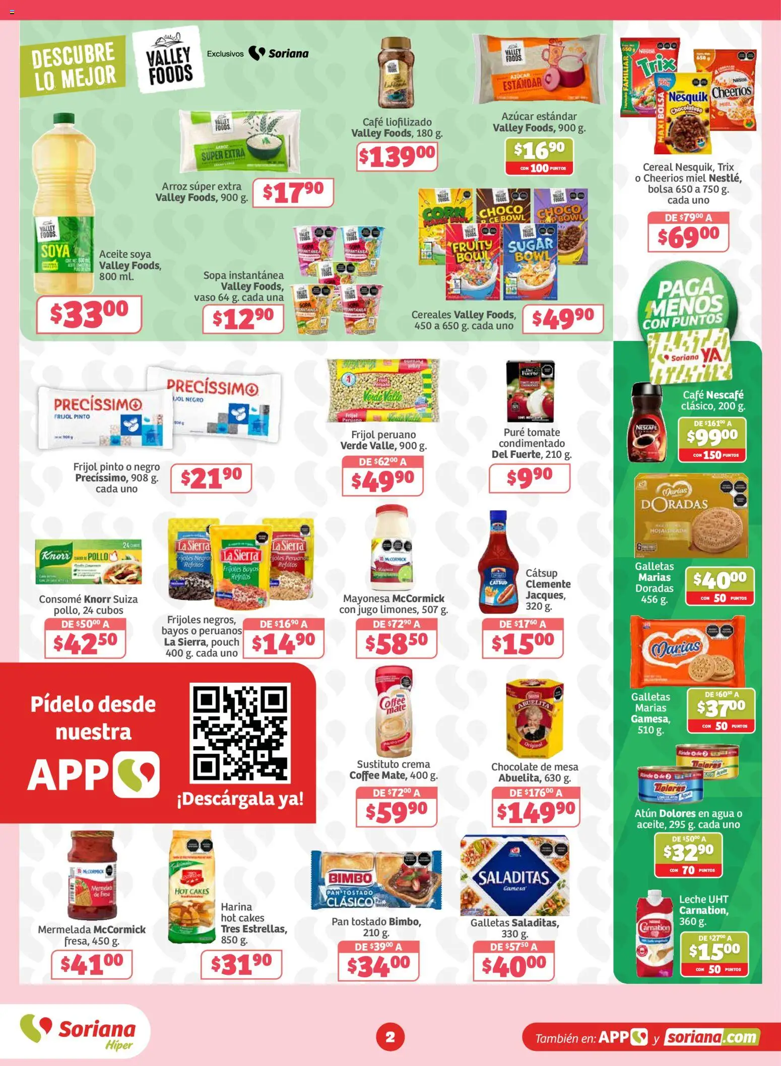 Vista previa las ofertas de la tienda Soriana - Soriana folleto desde el 06/08/2026 