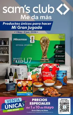 Vista previa las ofertas de la tienda Sam's Club - Sam's Club catálogo desde el 01/05/2026 