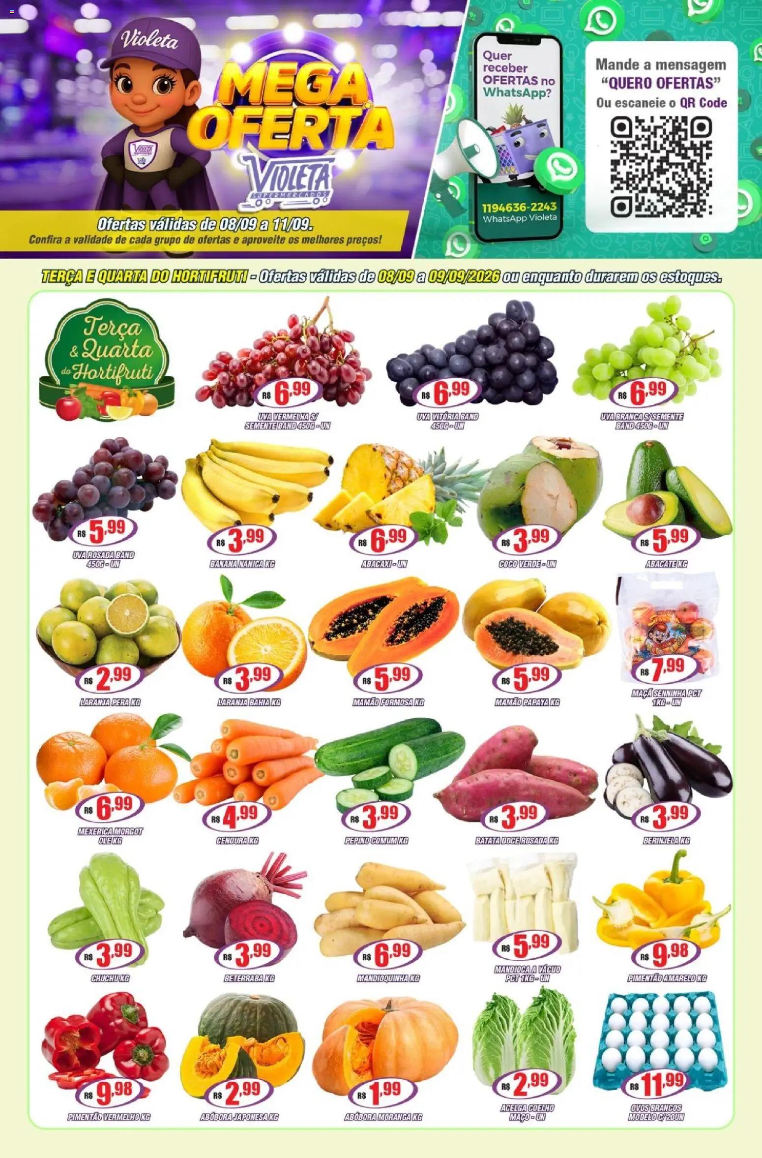 Ofertas Violeta Supermercados até 11/09/2026. - Página 1
