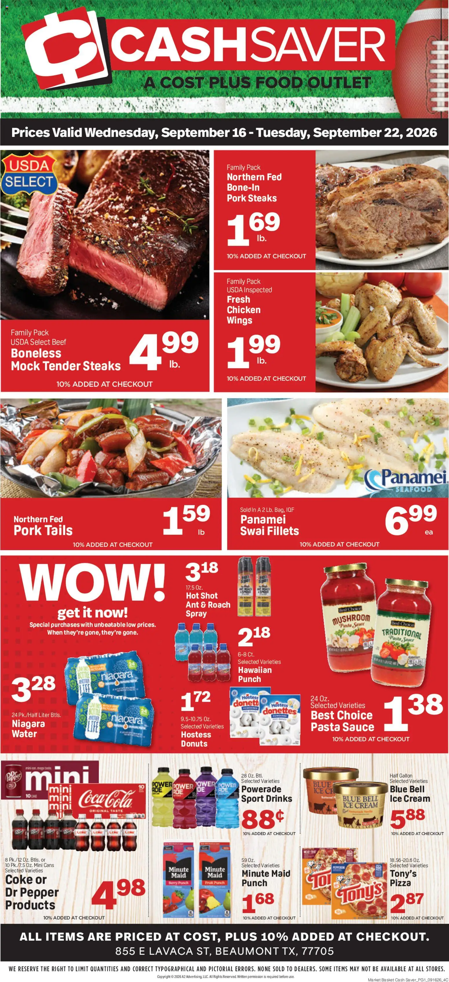 Ad Preview of Market Basket Market Basket Cash Saver Weekly Ad from 09/16/2026