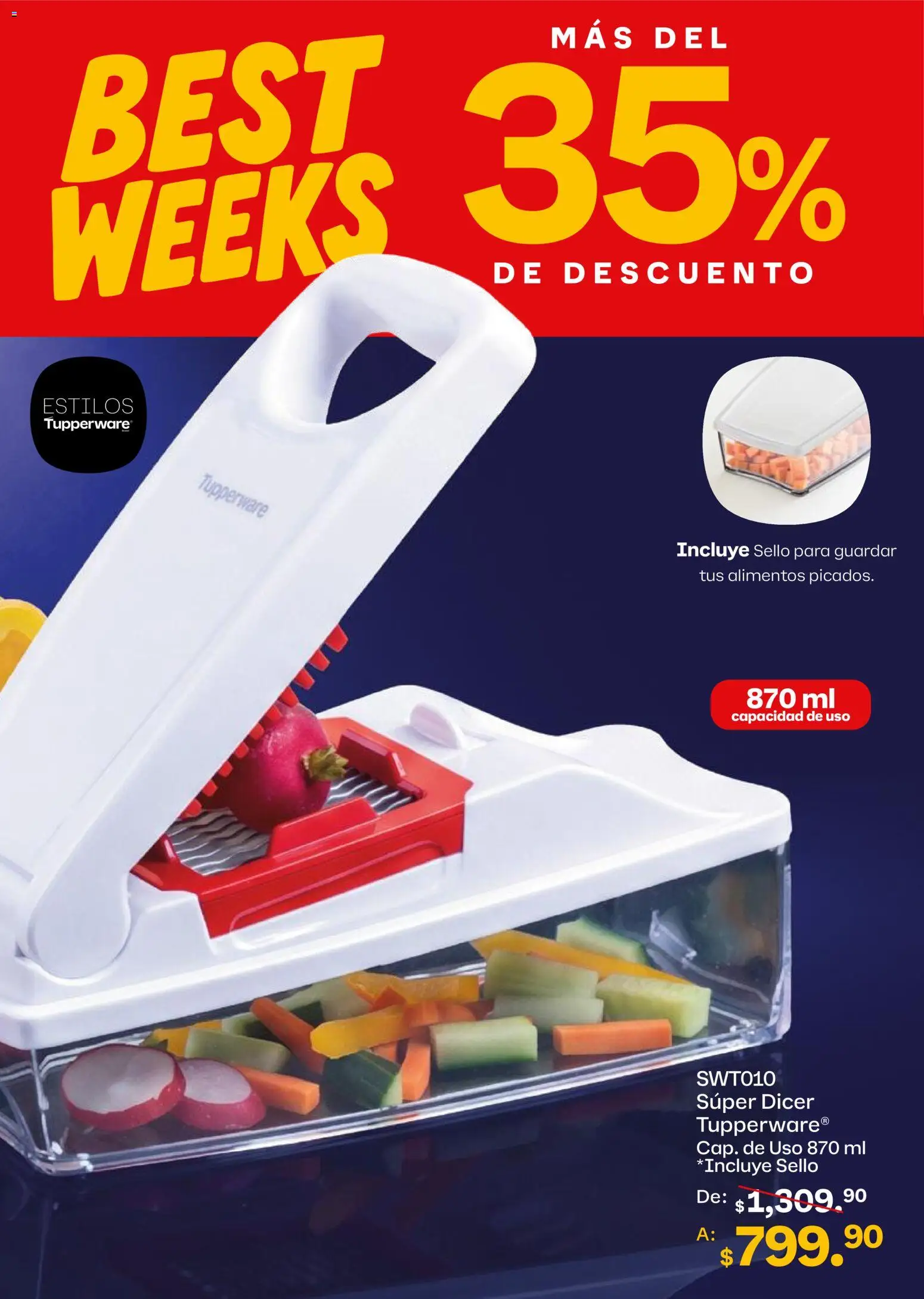 Vista previa las ofertas de la tienda Tupperware - Tupperware catálogo desde el 05/10/2026 