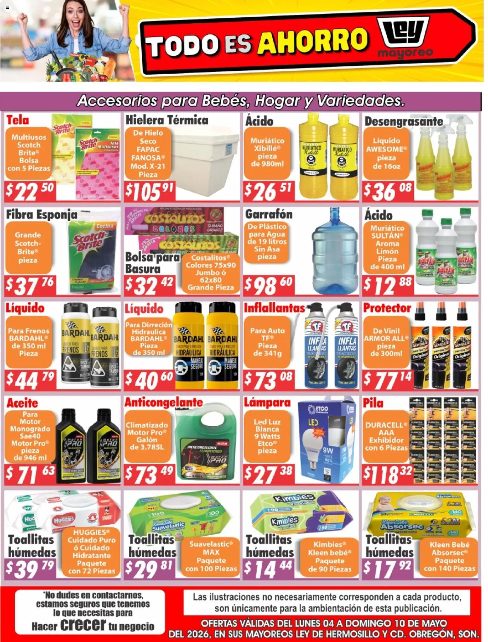 Vista previa las ofertas de la tienda Casa Ley - Casa Ley folleto Hermosillo desde el 04/05/2026 