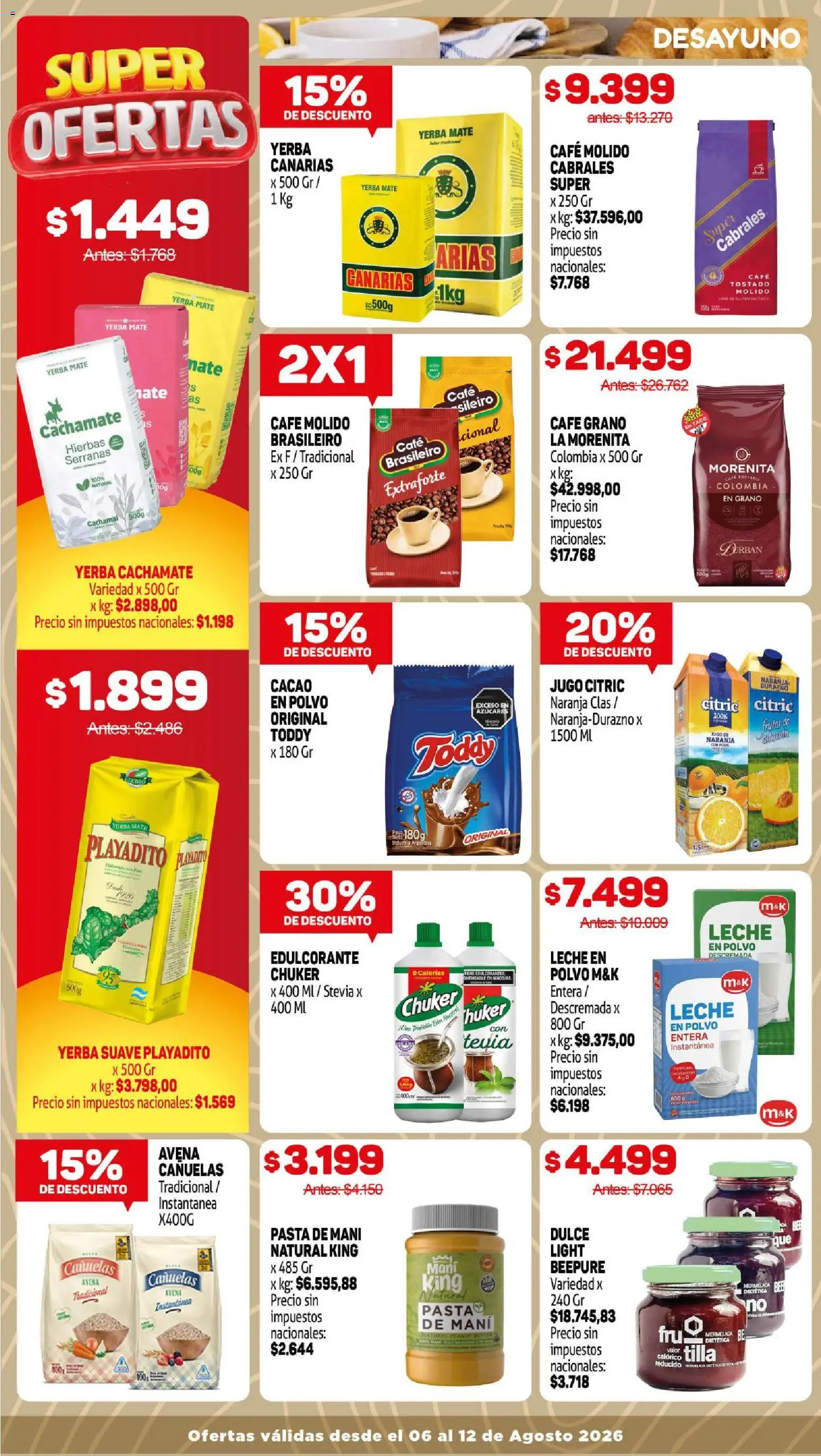 Vista previa del folleto de la tienda Makro válido desde el 06/08/2026 