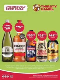 Preview of catalogue Deals Unseriously Good Footy Finals Deals Canberra from shop Deals valid 28/09/2026
