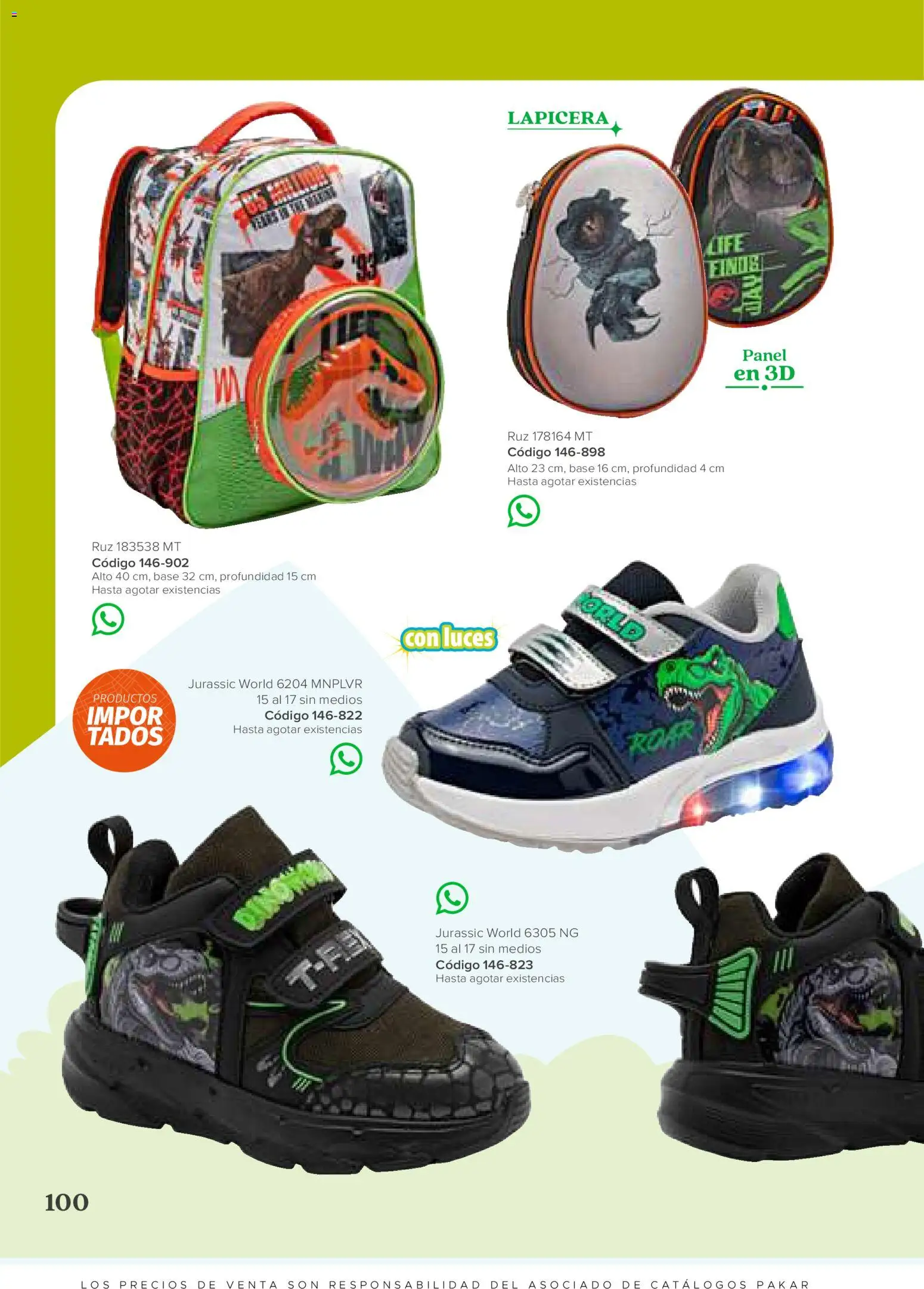 Vista previa las ofertas de la tienda SC Pakar - SC Pakar catálogo Niño desde el 31/07/2026 