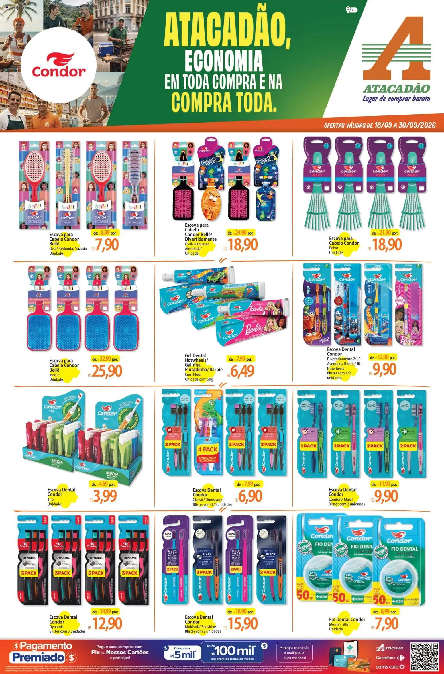 Pré-Visualização do folheto "Atacadão ofertas - PI" da loja Atacadão válido a partir de 18/09/2026