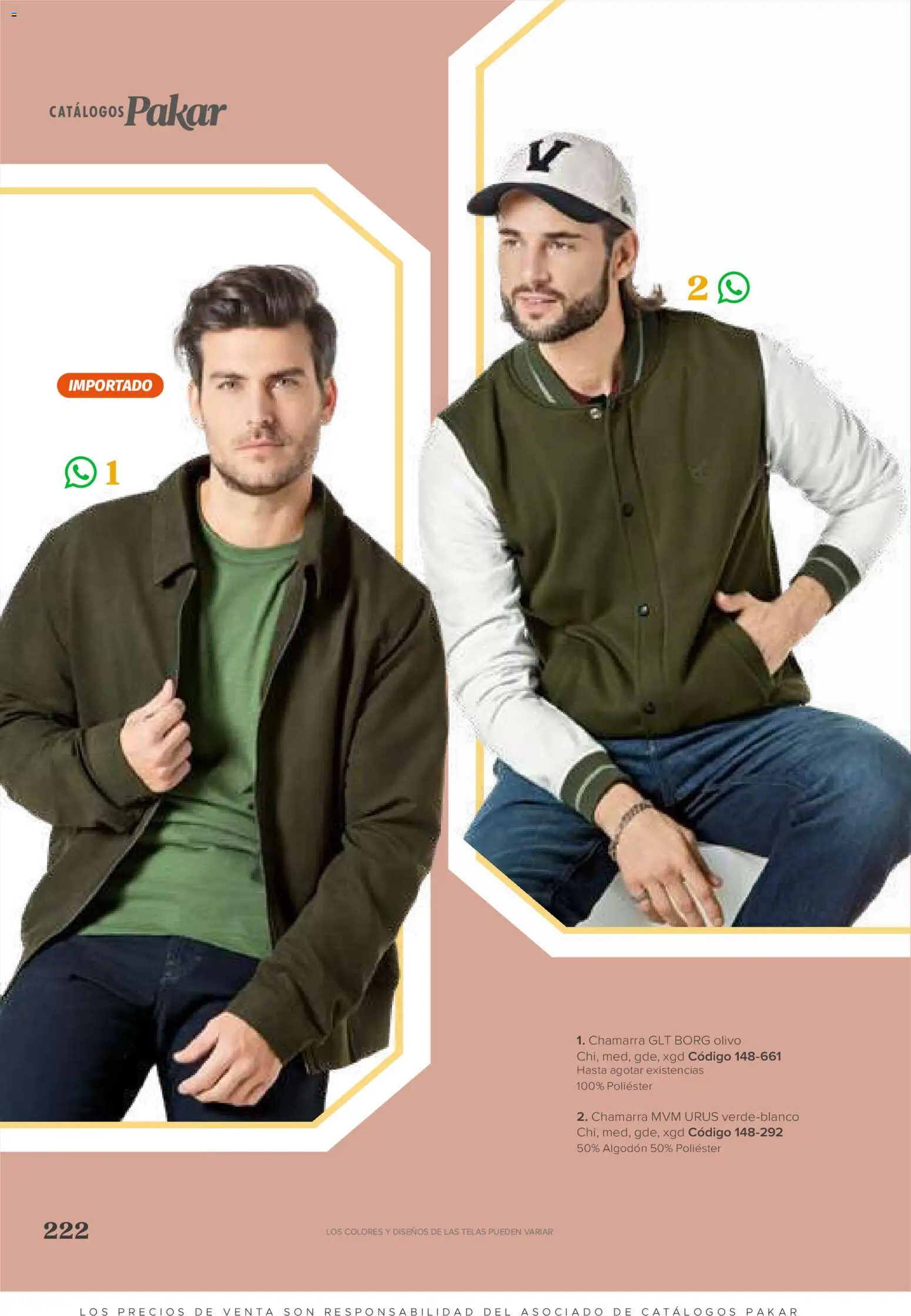 Vista previa las ofertas de la tienda SC Pakar - SC Pakar catálogo Ropa desde el 31/07/2026 