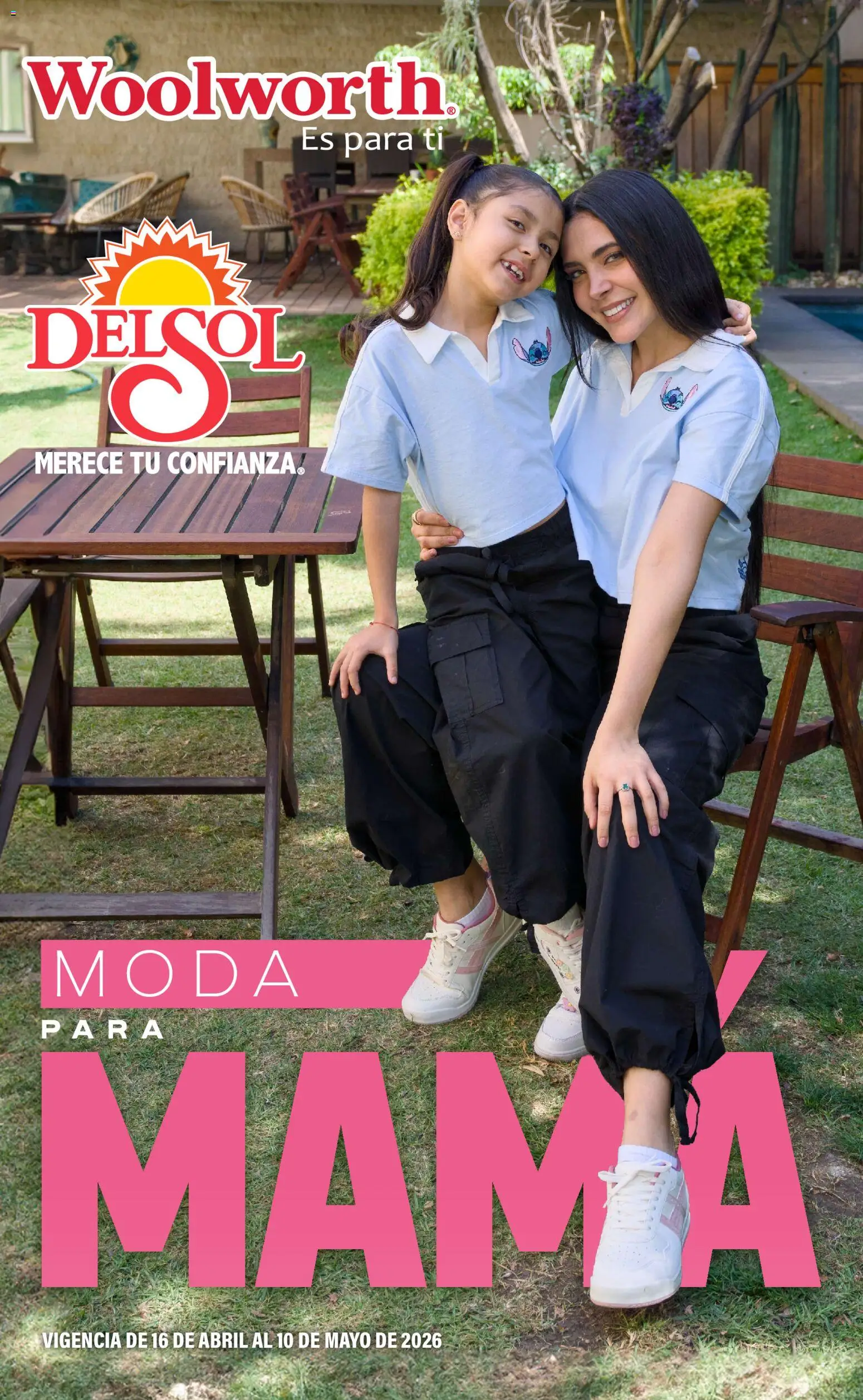 Vista previa las ofertas de la tienda Del Sol y Woolworth - Del Sol y Woolworth catálogo Moda para Mamá desde el 16/04/2026 