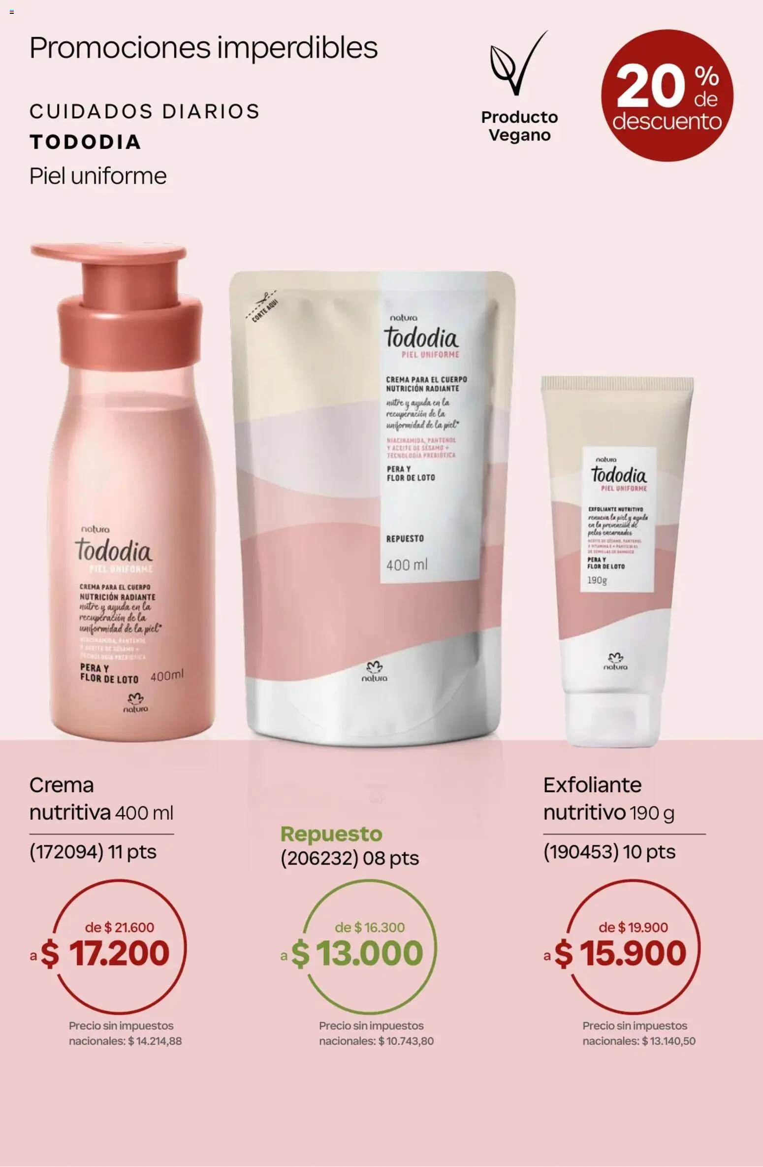 Vista previa del folleto de la tienda Natura válido desde el 22/10/2026 