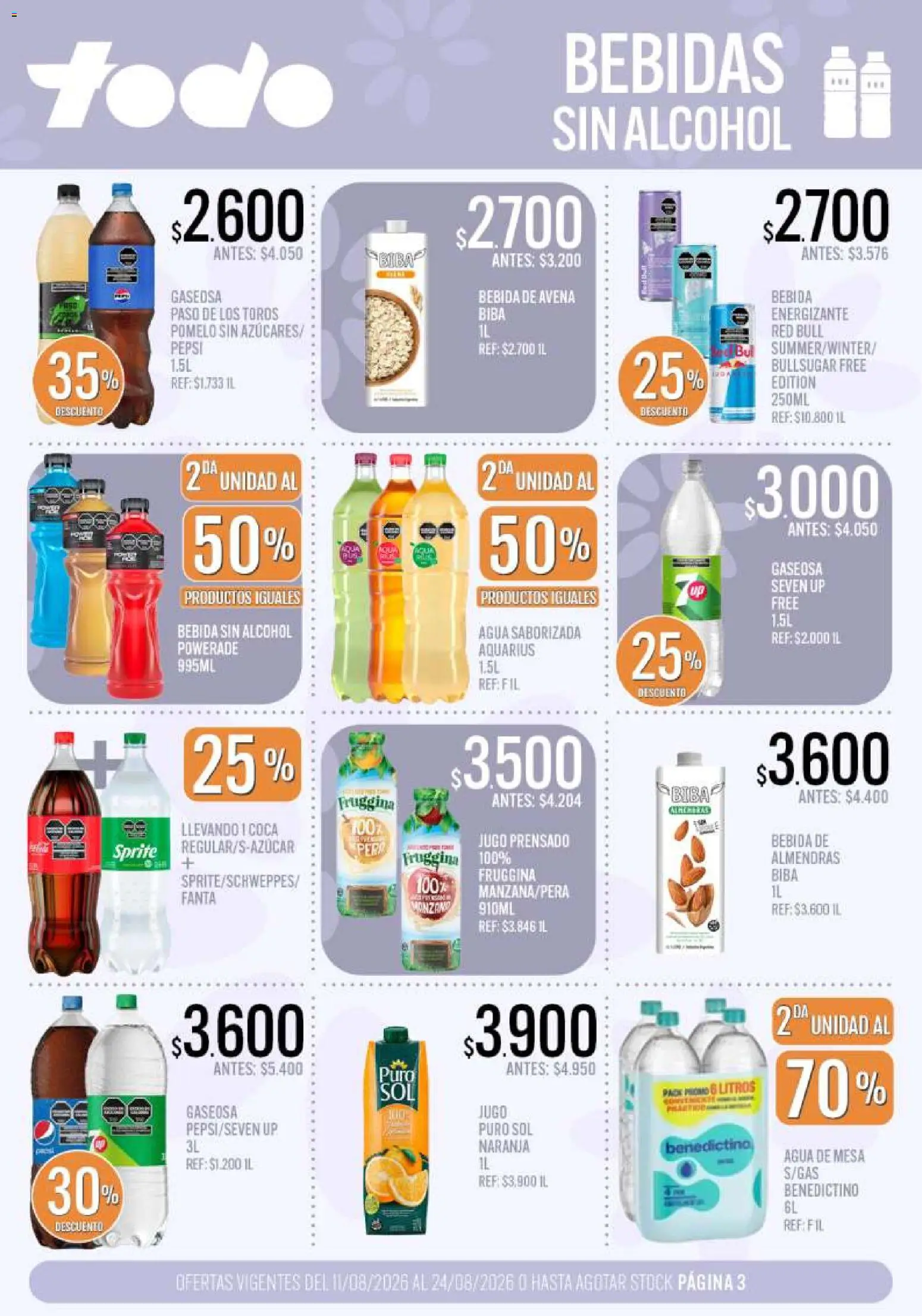 Vista previa del folleto de la tienda Supermercados TODO válido desde el 11/08/2026 