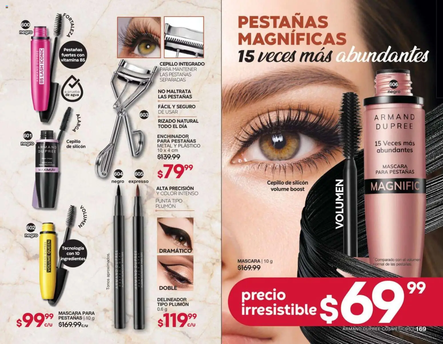 Vista previa las ofertas de la tienda Fuller - Fuller campaña 11 2026 desde el 02/09/2026 - Agua, Ingredientes, Cepillo, Máscara, Delineador