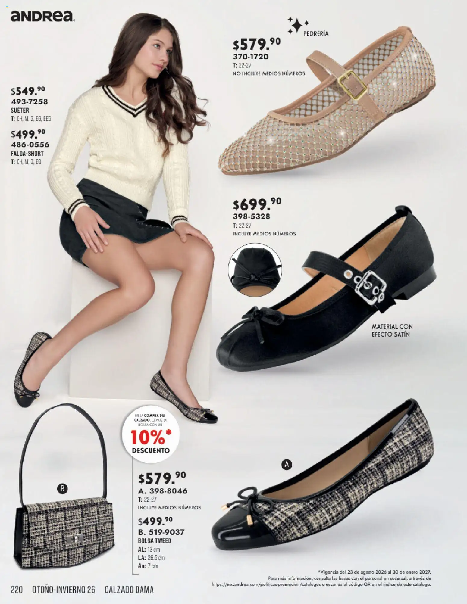 Vista previa las ofertas de la tienda Andrea - Andrea catálogo Otoño Invierno desde el 23/08/2026 