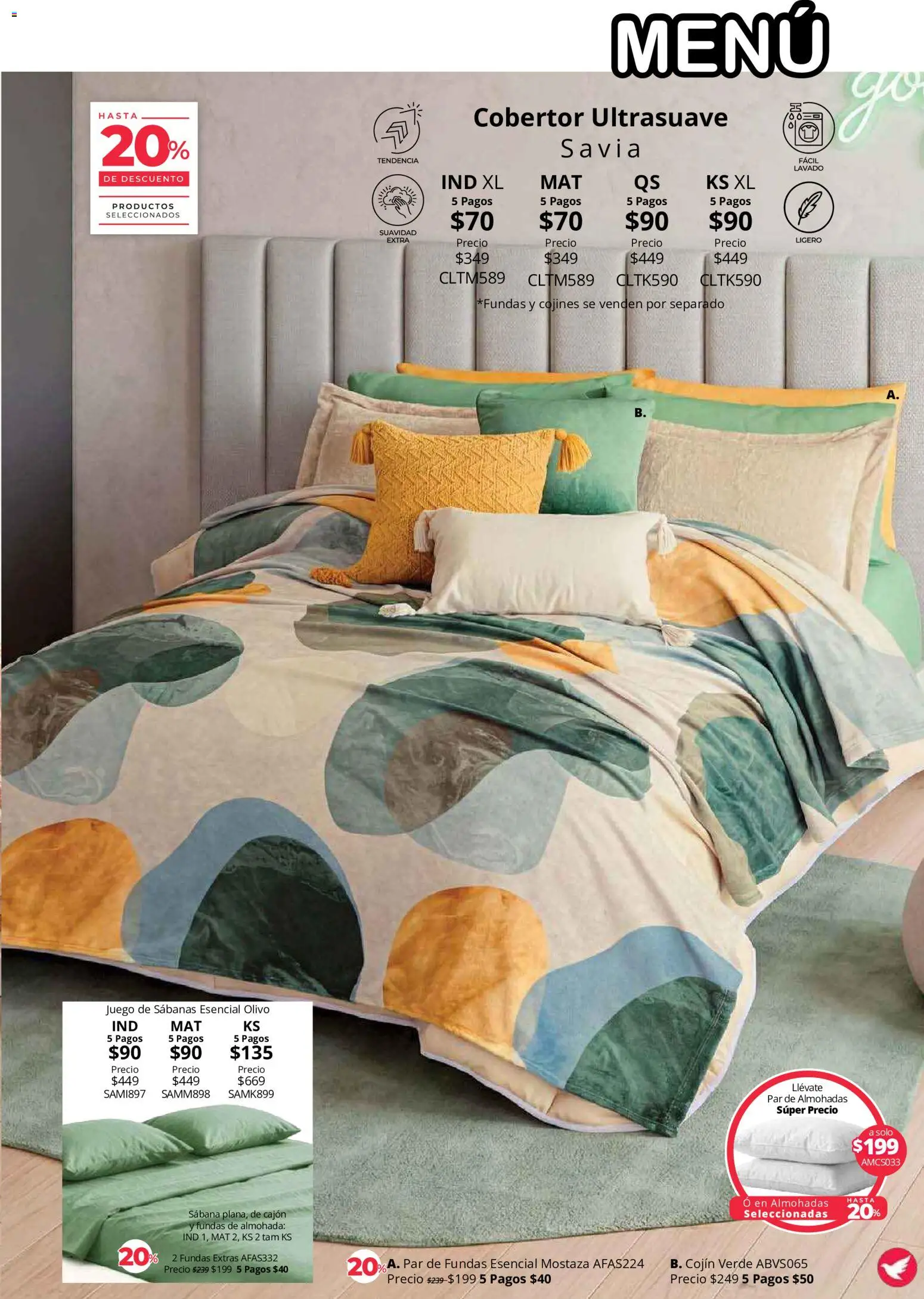 Vista previa las ofertas de la tienda Colchas Concord - Colchas Concord catálogo Colección Cobertor desde el 01/08/2026 