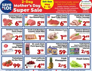 Ad Preview of Save a Lot Special Promotion from 05/09/2026