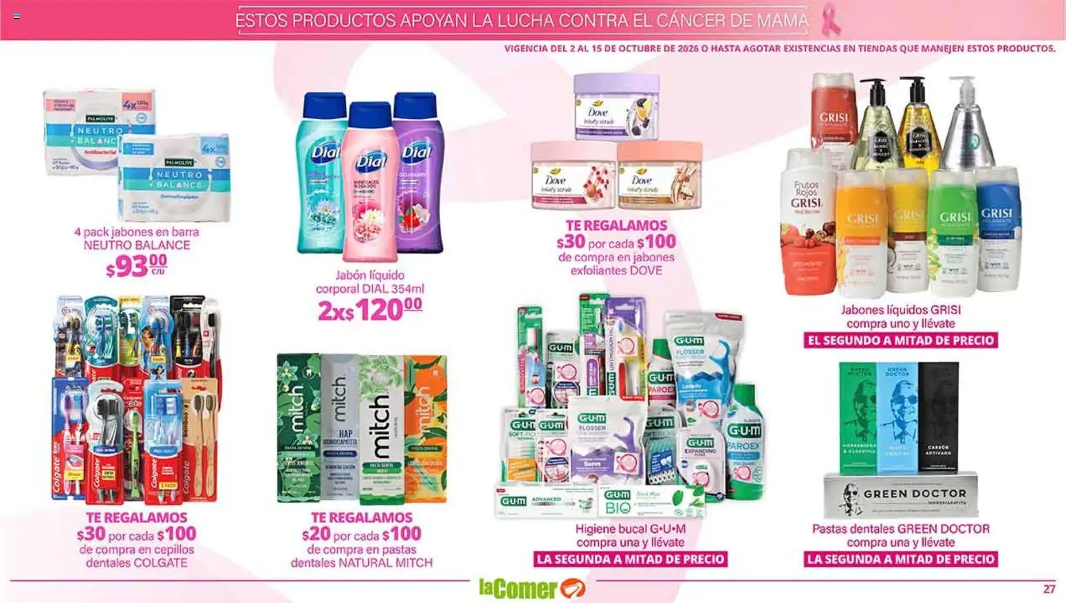 Vista previa las ofertas de la tienda La Comer - La Comer folleto es la tienda rosa desde el 02/10/2026 