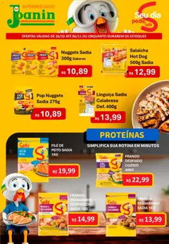 Pré-Visualização do folheto "Supermercados Joanin ofertas BRF" da loja Supermercados Joanin válido a partir de 26/10/2026