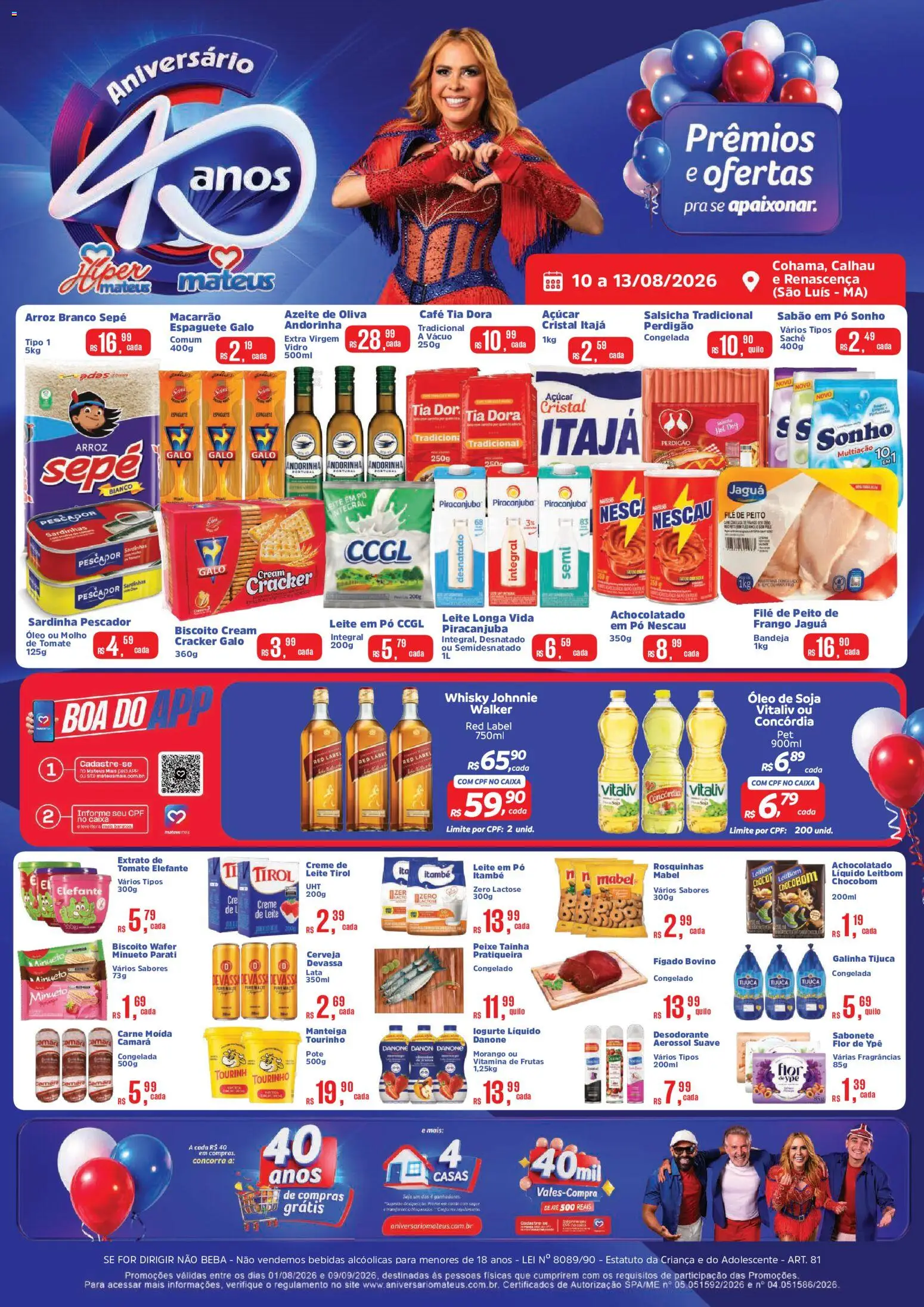 Pré-Visualização do folheto "Mateus - Ofertas da semana" da loja Mateus válido a partir de 10/08/2026