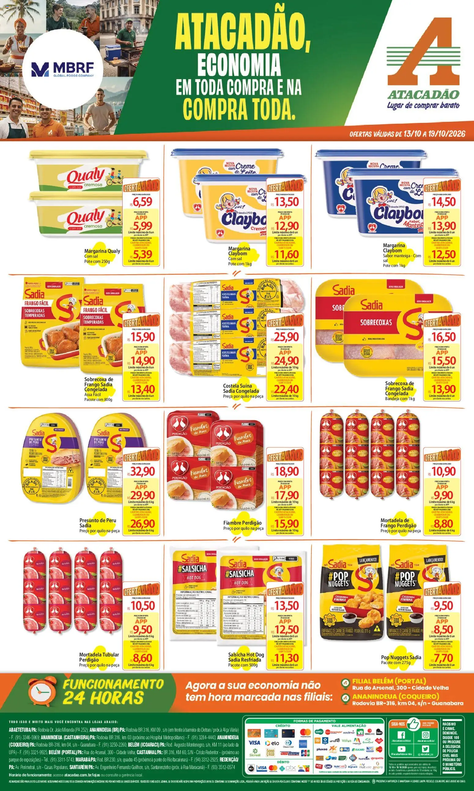 Pré-Visualização do folheto "Atacadão ofertas - PA" da loja Atacadão válido a partir de 13/10/2026