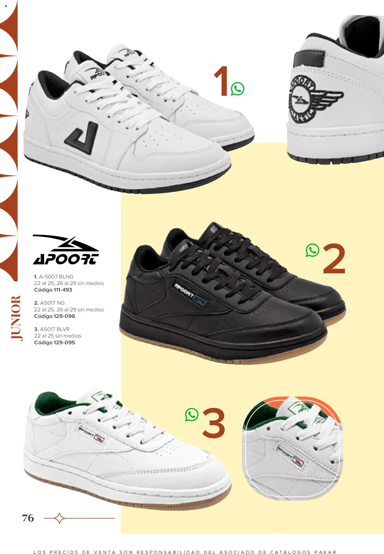 Vista previa las ofertas de la tienda SC Pakar - SC Pakar catálogo Junior desde el 31/07/2026 
