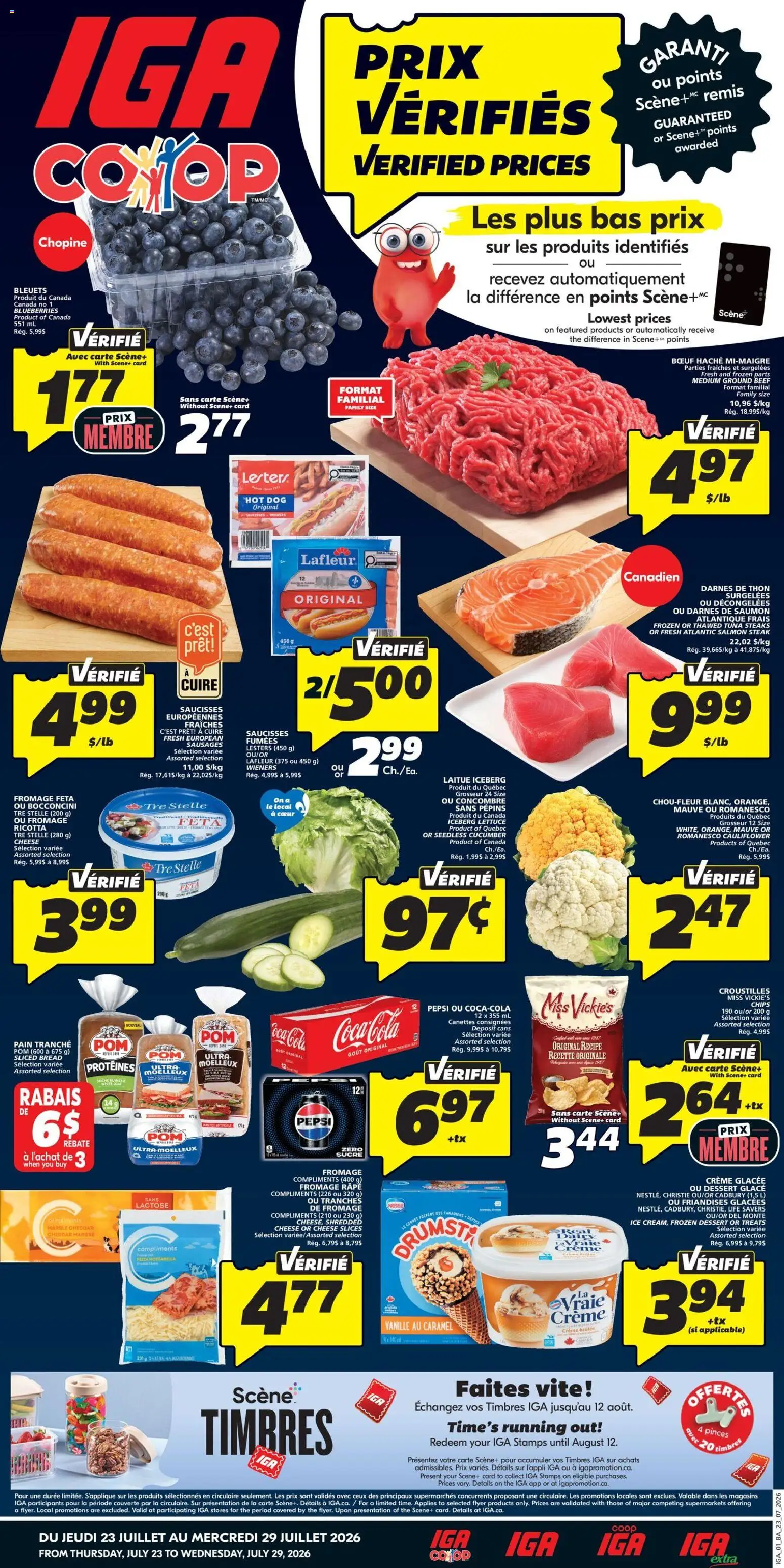 Preview of leaflet IGA weekly flyer / circulaire from shop IGA is valid from Jul 23, 2026