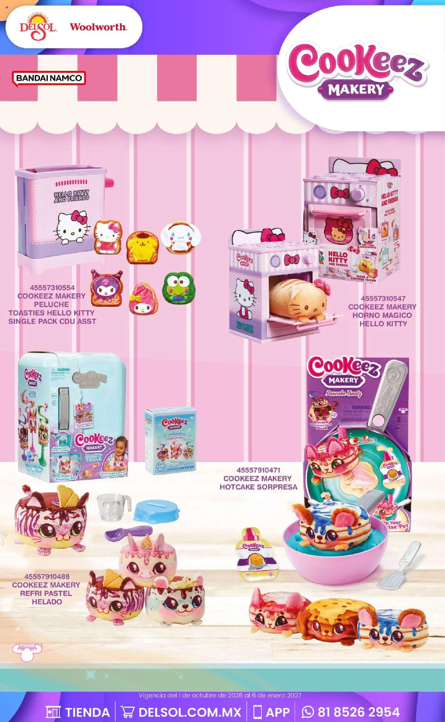 Vista previa las ofertas de la tienda Del Sol y Woolworth - Del Sol y Woolworth catálogo El Castillo del Juguete desde el 01/10/2026 - Pastel, Helado, Horno, Pastel helado