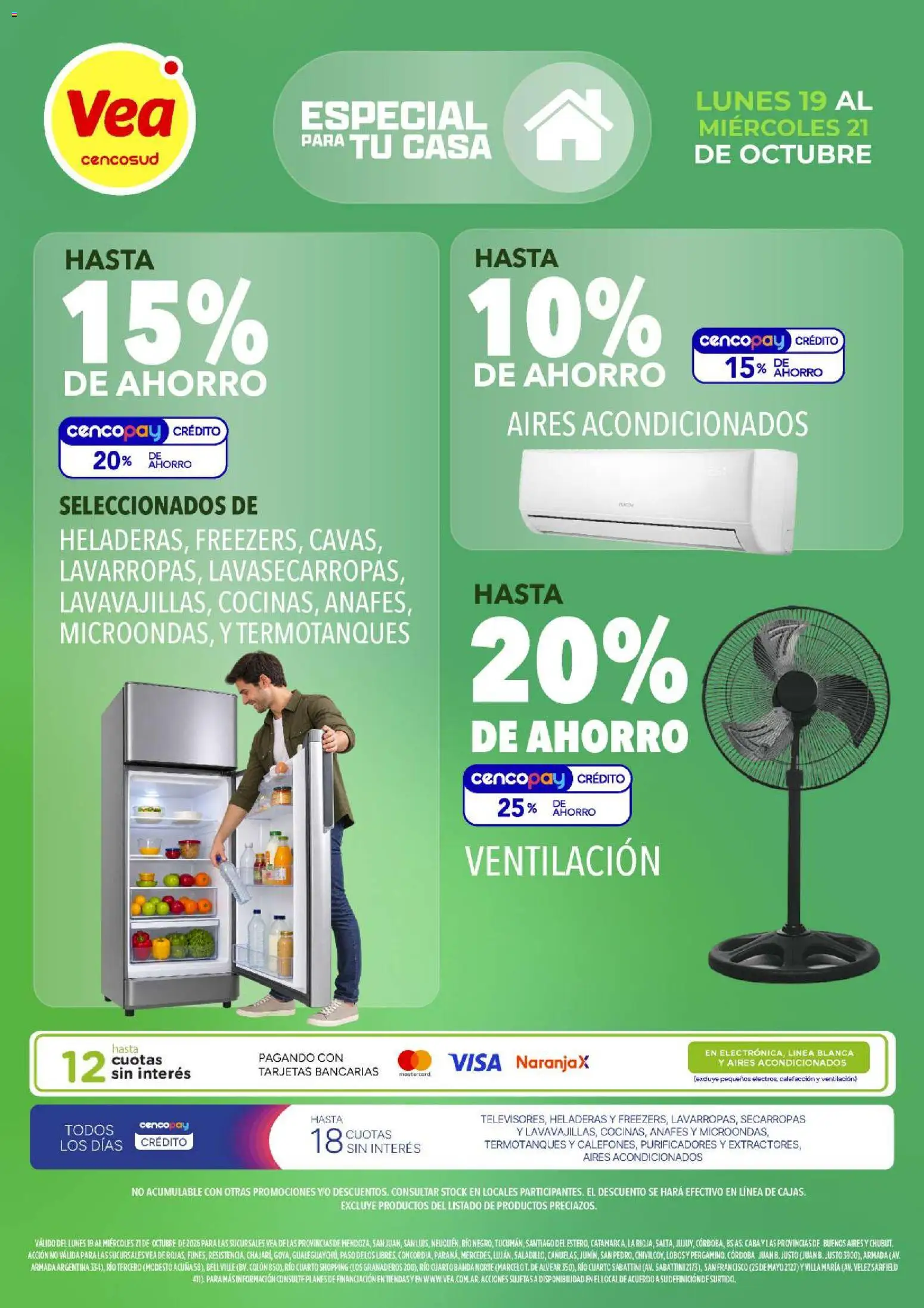 Vista previa del folleto de la tienda Vea válido desde el 19/10/2026 