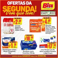 Pré-Visualização do folheto "Big Supermercados ofertas do Dia" da loja Big Supermercados válido a partir de 27/07/2026