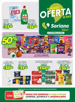 Vista previa las ofertas de la tienda Soriana - Soriana folleto En México Oferta se dice Soriana Súper desde el 23/10/2026 