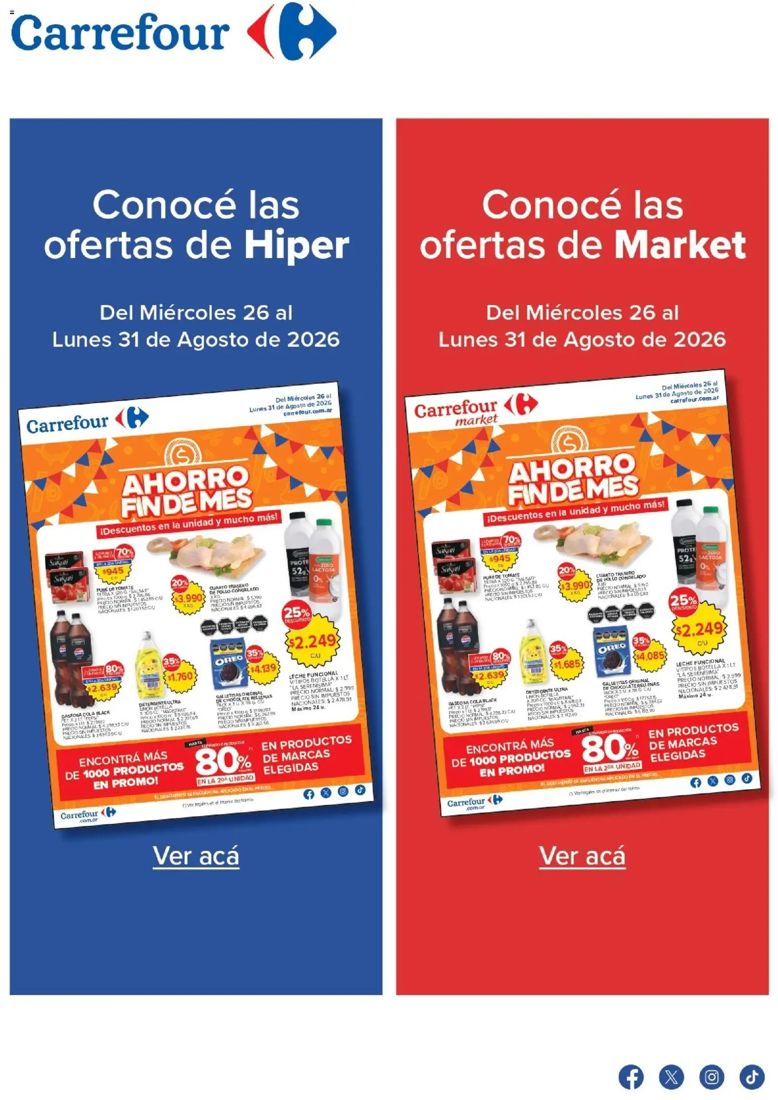 Vista previa del folleto de la tienda Carrefour válido desde el 26/08/2026 