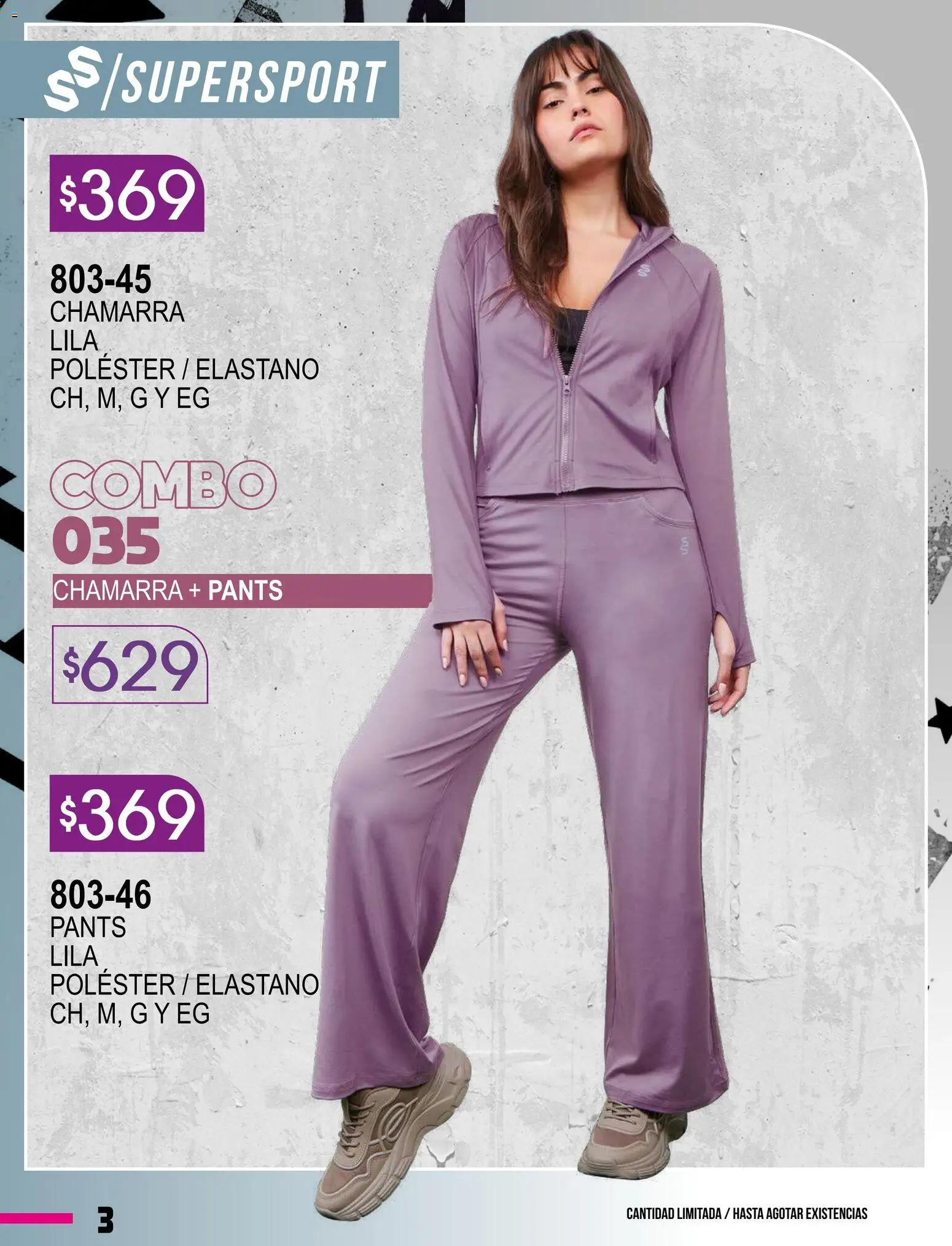 Vista previa las ofertas de la tienda Cklass - Catálogo Especial Supersport Caballero desde el 08/01/2026 - Chamarra, Pants