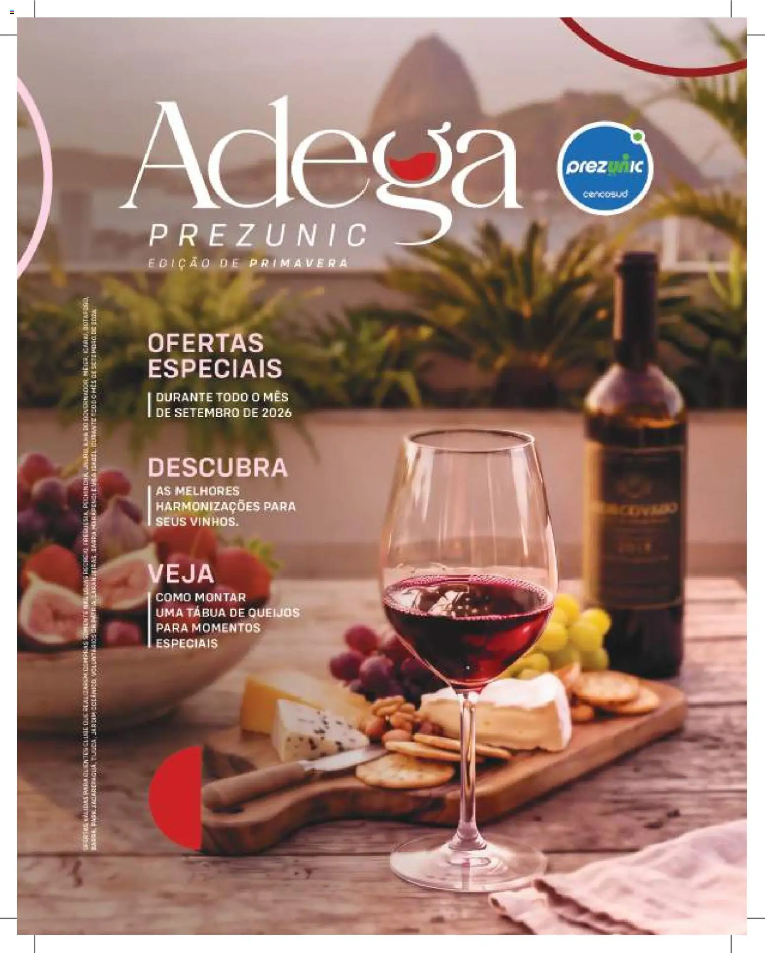 Pré-Visualização do folheto "Prezunic ofertas Adega" da loja Prezunic válido a partir de 01/09/2026