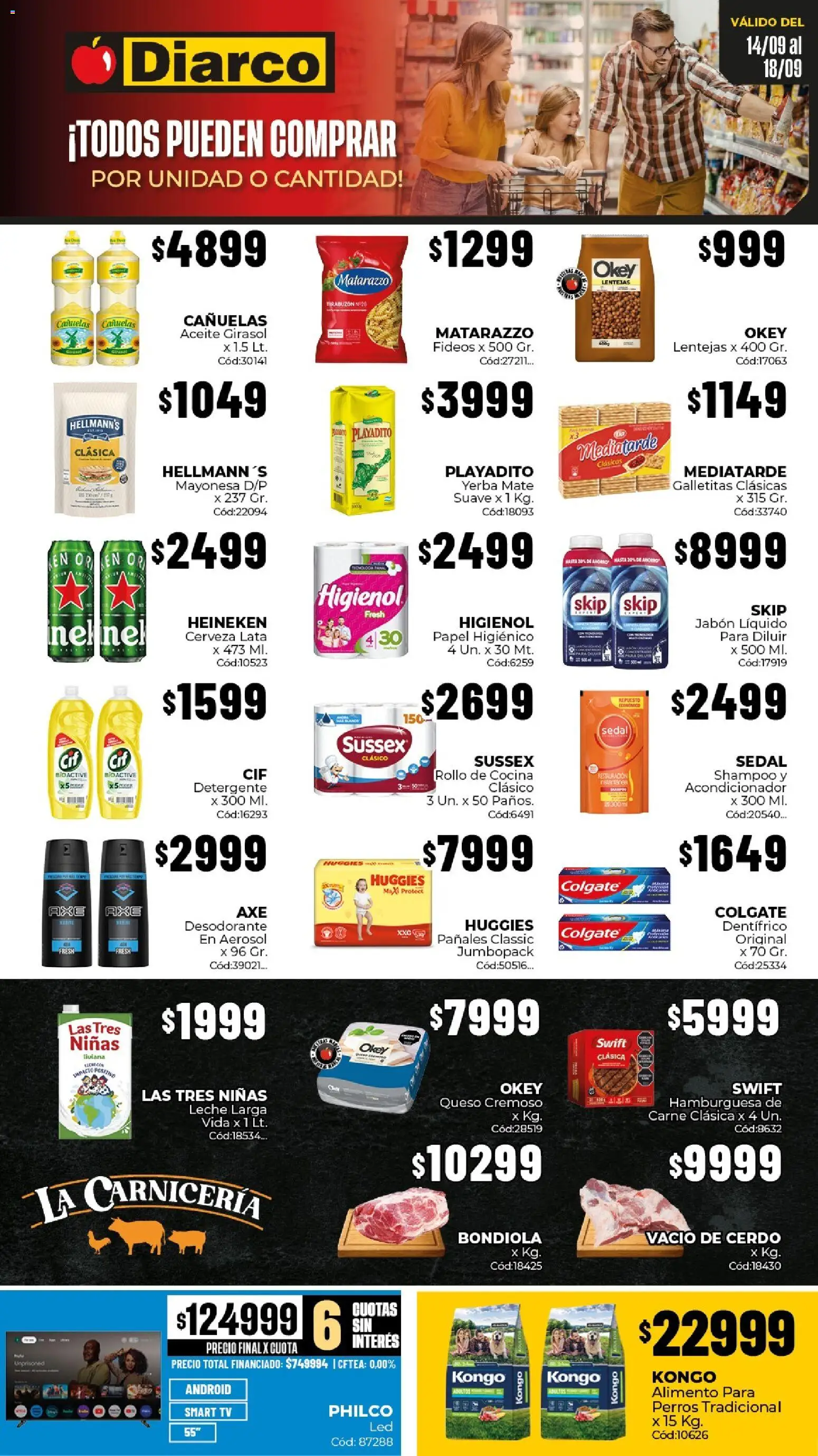 Vista previa del folleto de la tienda Diarco válido desde el 14/09/2026 