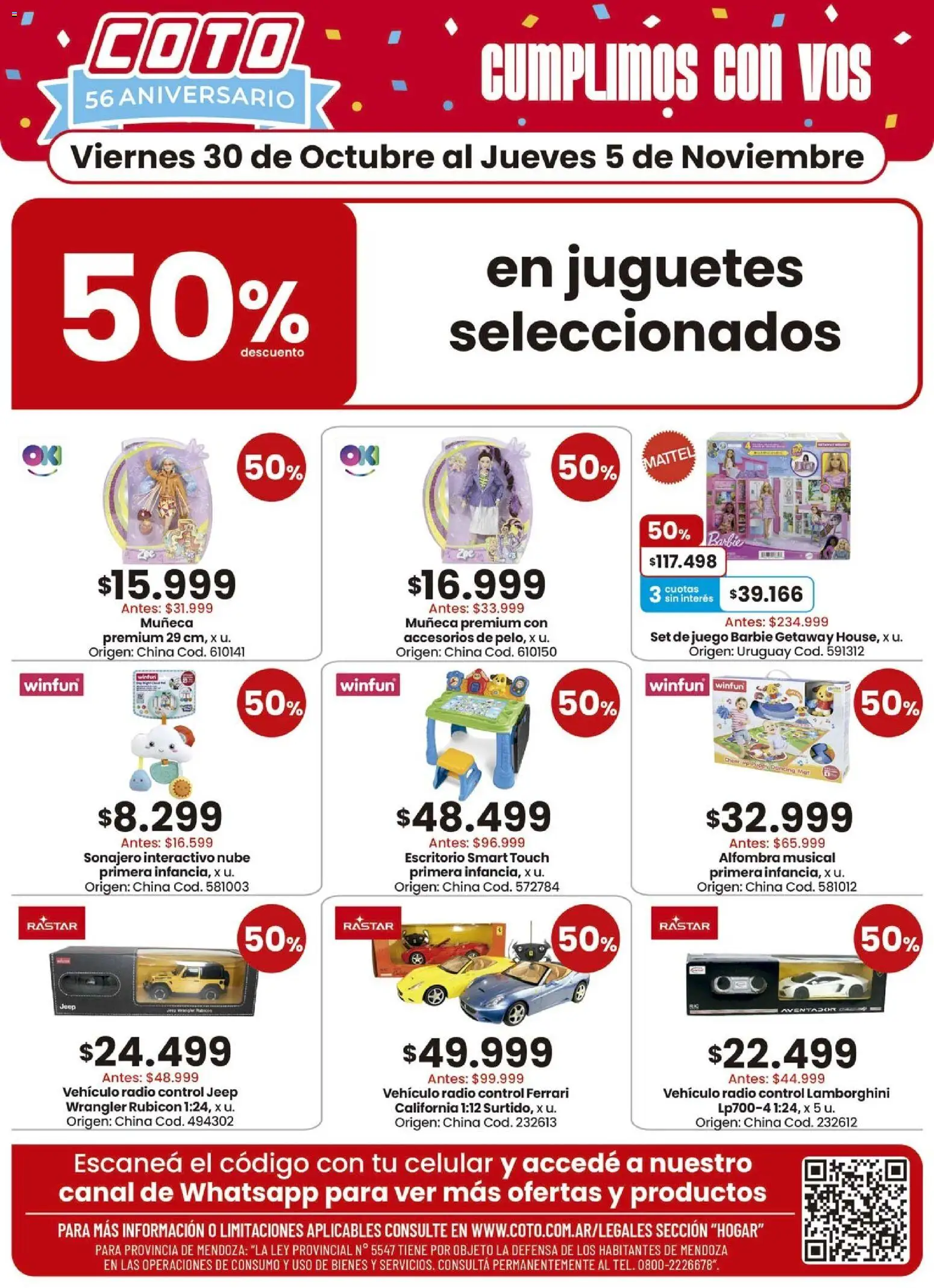 Vista previa del folleto de la tienda Coto válido desde el 30/10/2026 