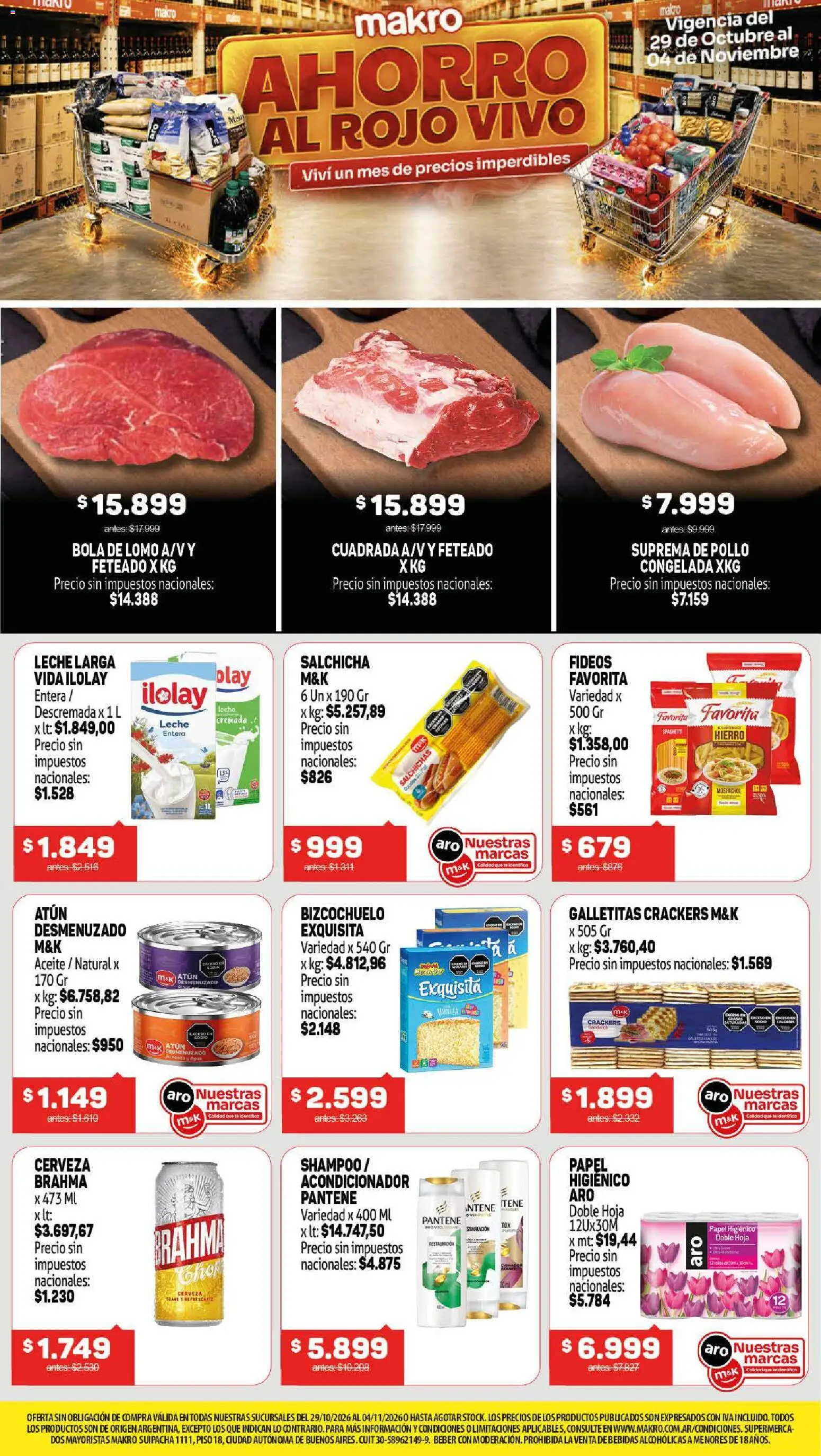 Vista previa del folleto de la tienda Makro válido desde el 29/10/2026 