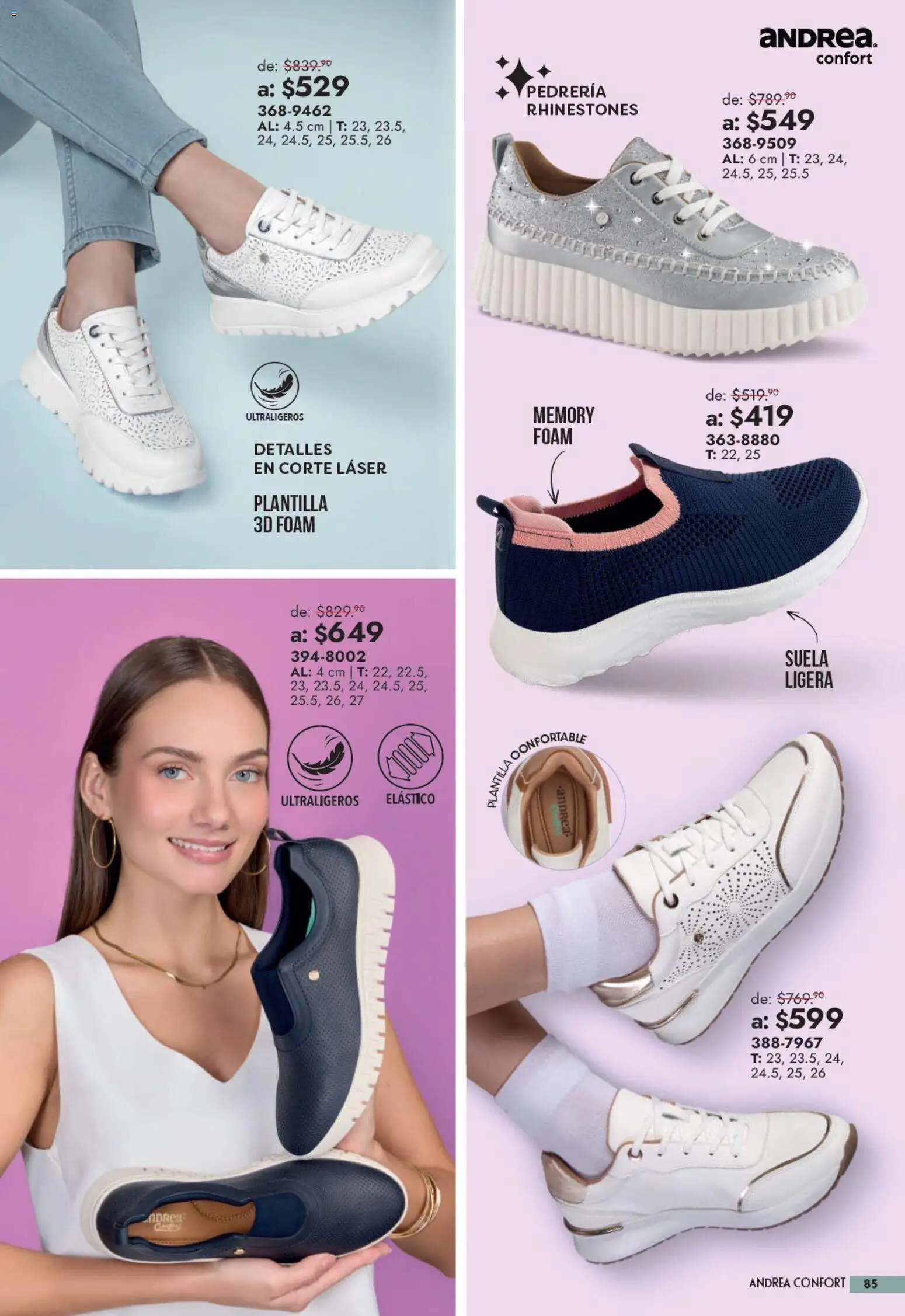 Vista previa las ofertas de la tienda Andrea - Andrea catálogo Outlet desde el 13/09/2026 