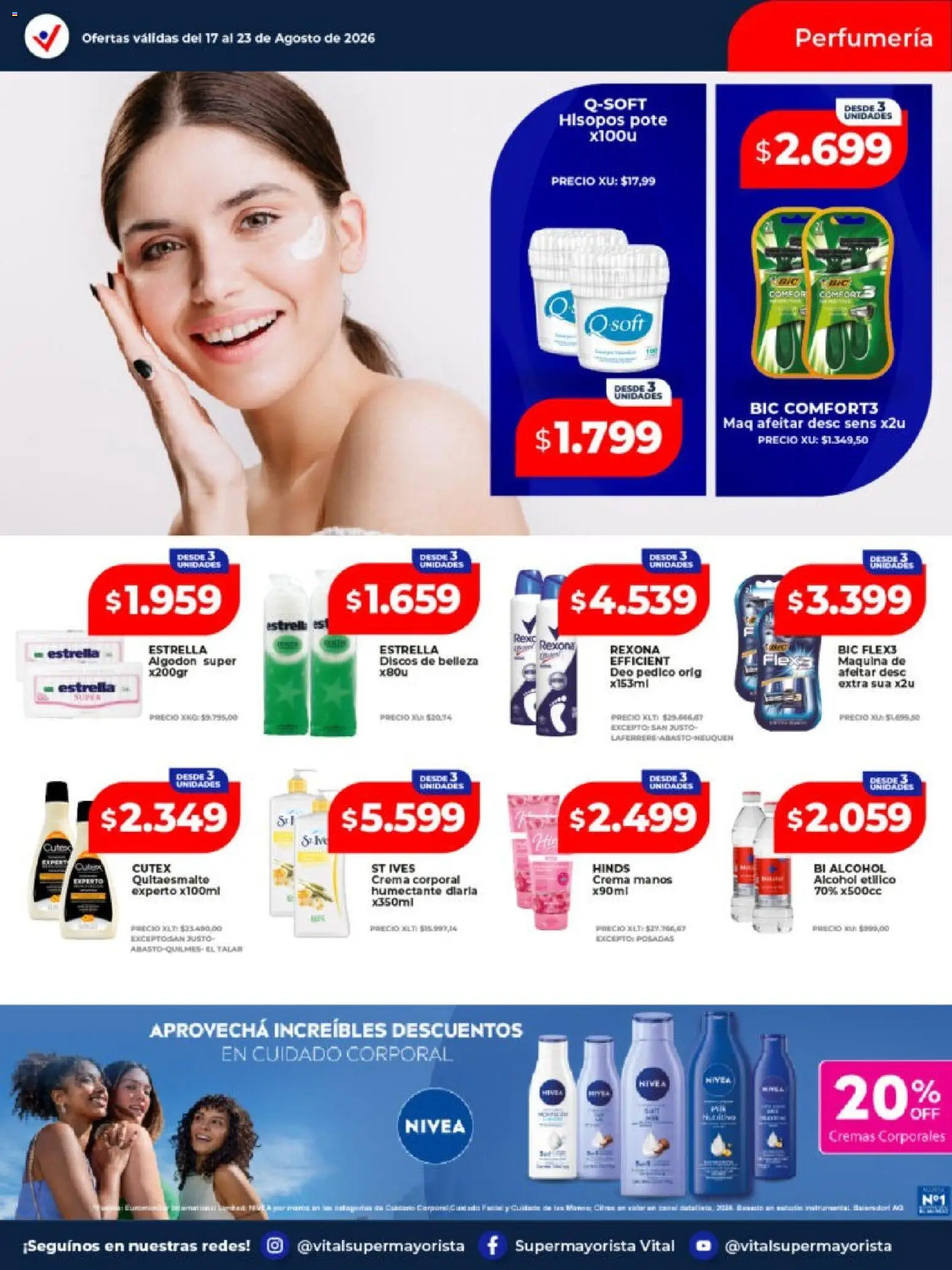 Vista previa del folleto de la tienda Vital válido desde el 17/08/2026 