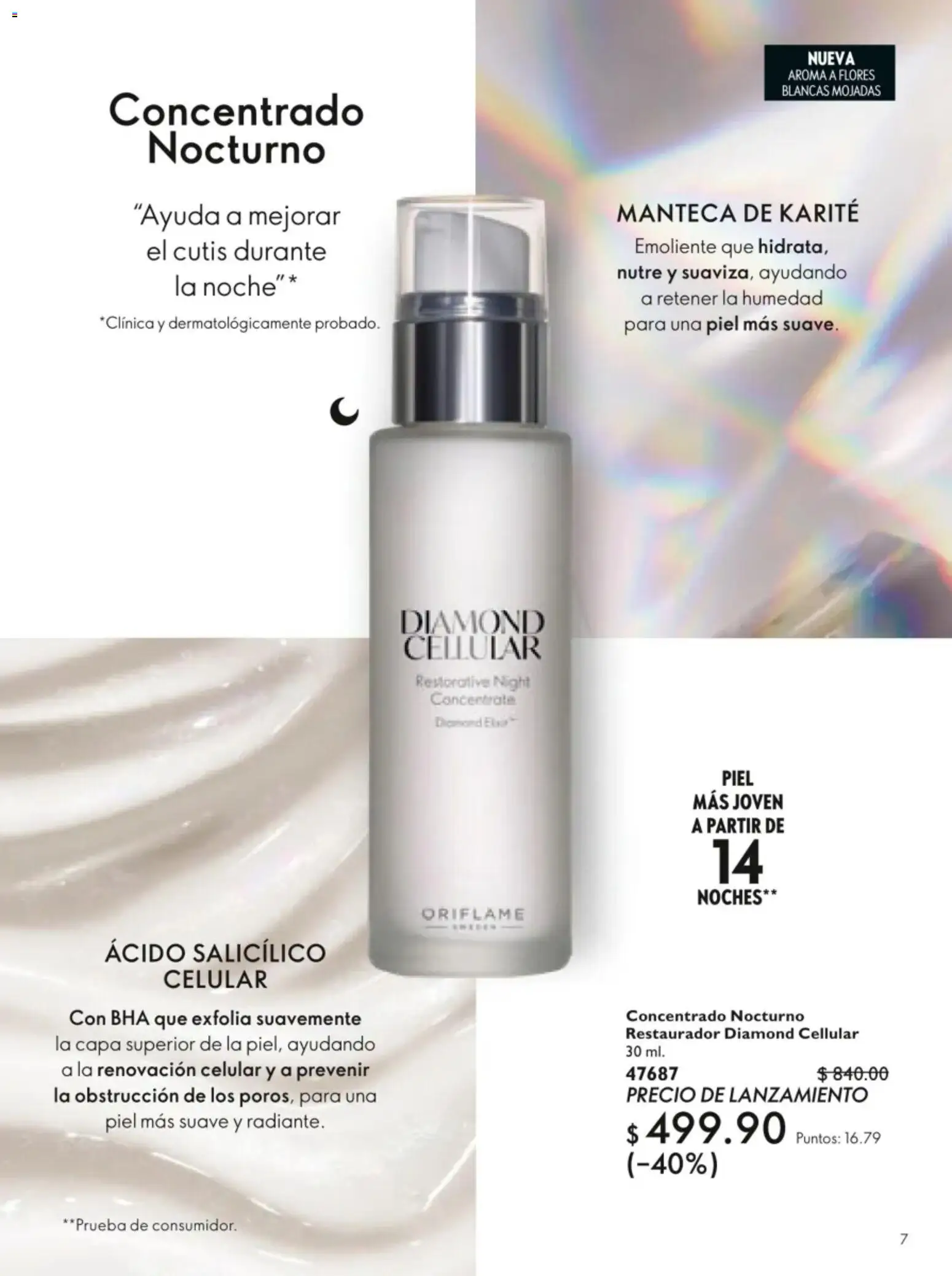 Vista previa las ofertas de la tienda Oriflame - Oriflame campaña 9 2026 desde el 20/06/2026 - Flores, Manteca de karité