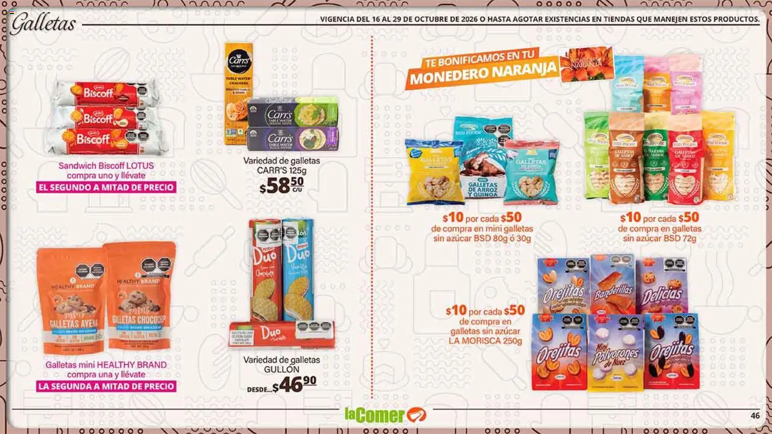 Vista previa las ofertas de la tienda La Comer - La Comer folleto es la tienda rosa desde el 16/10/2026 